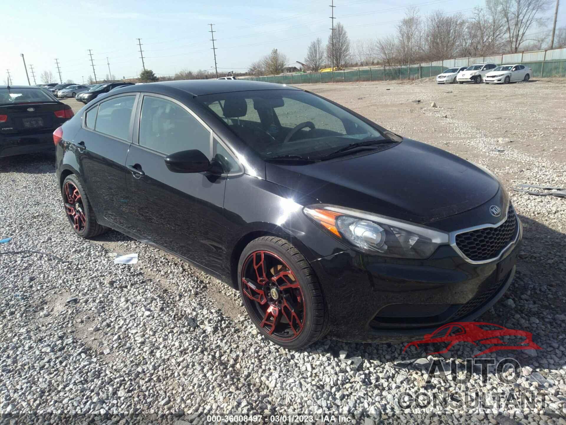 KIA FORTE 2016 - KNAFK4A62G5559140