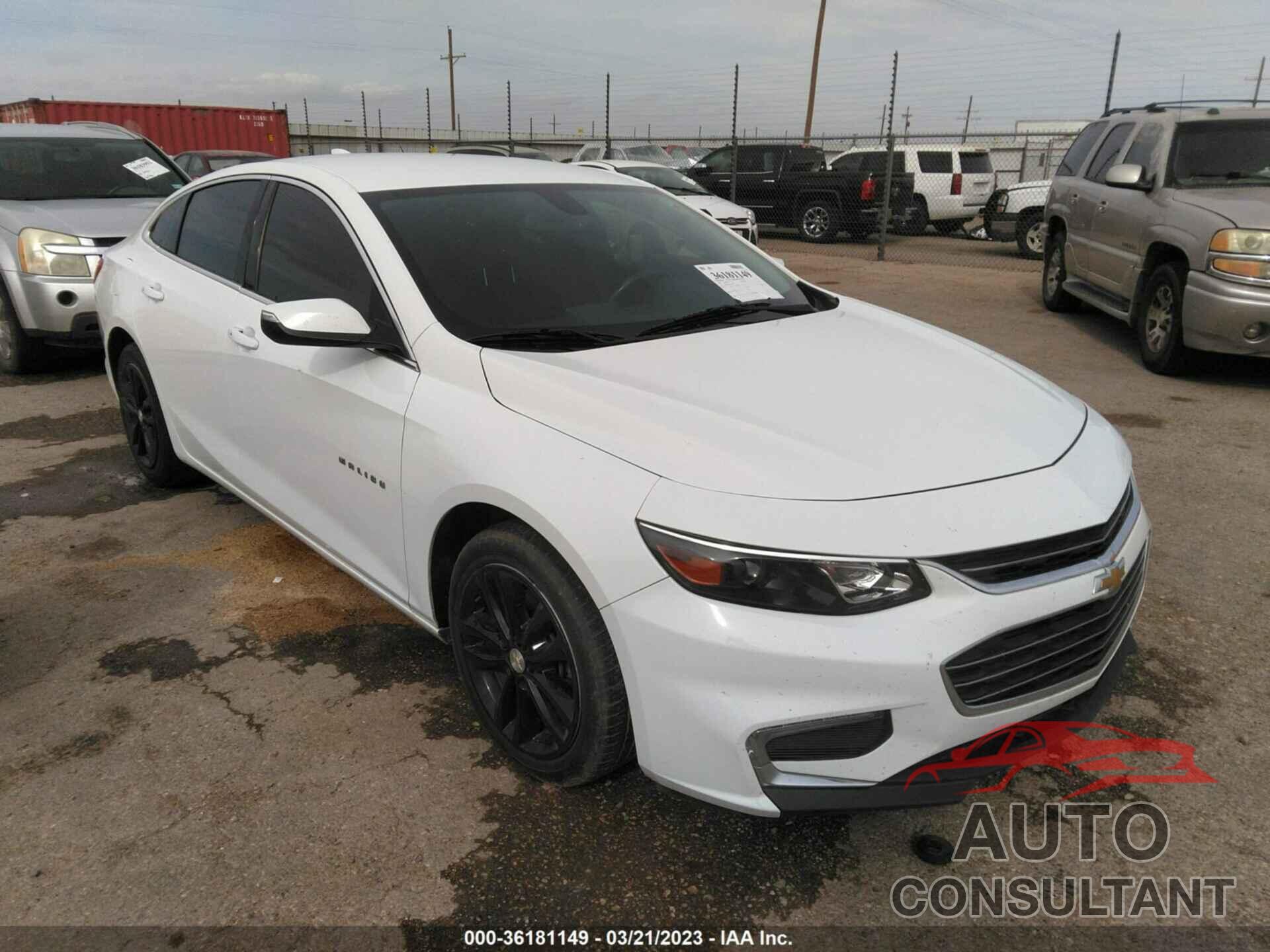 CHEVROLET MALIBU 2016 - 1G1ZE5ST0GF240338