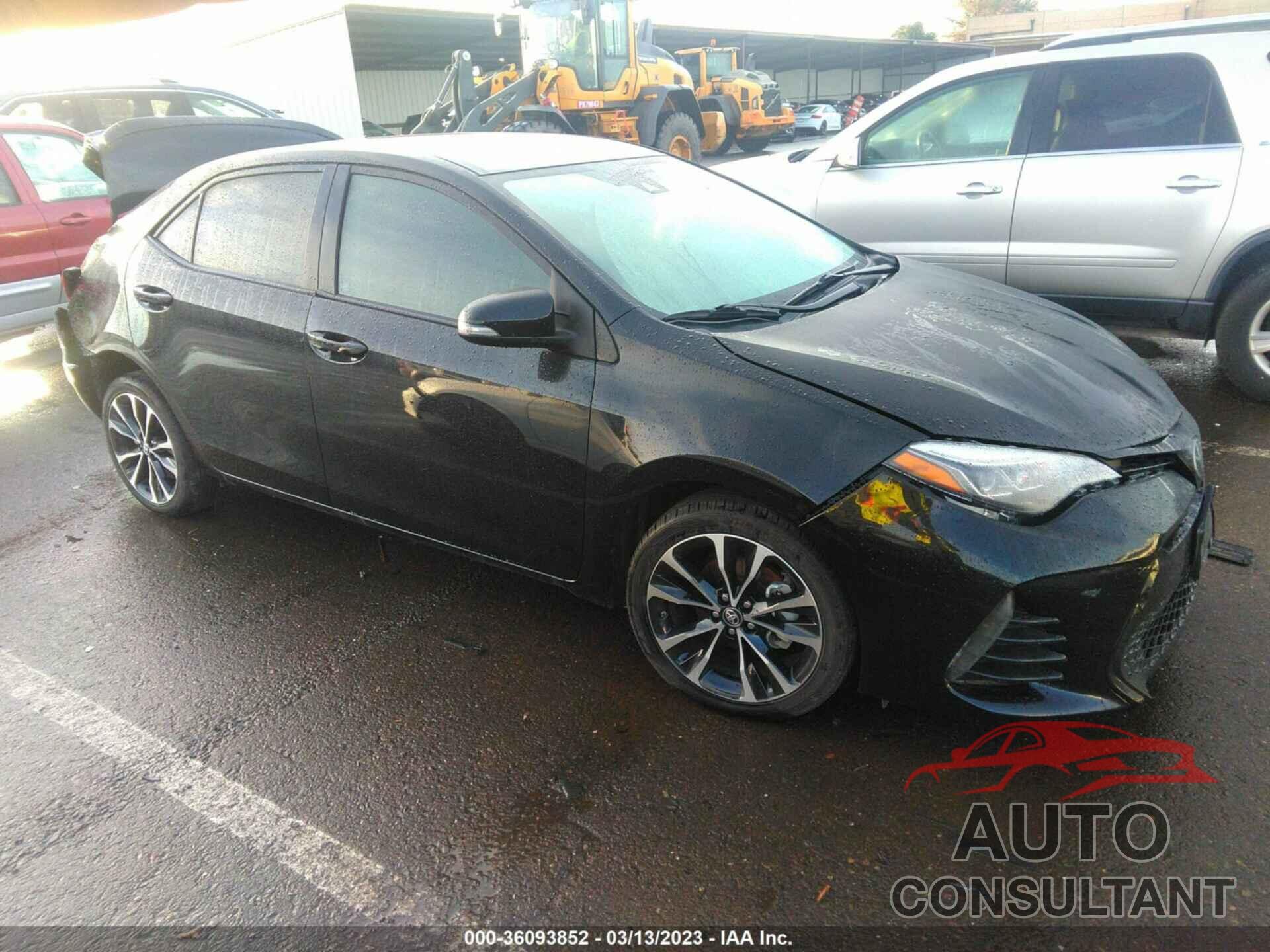TOYOTA COROLLA 2019 - 2T1BURHEXKC218084