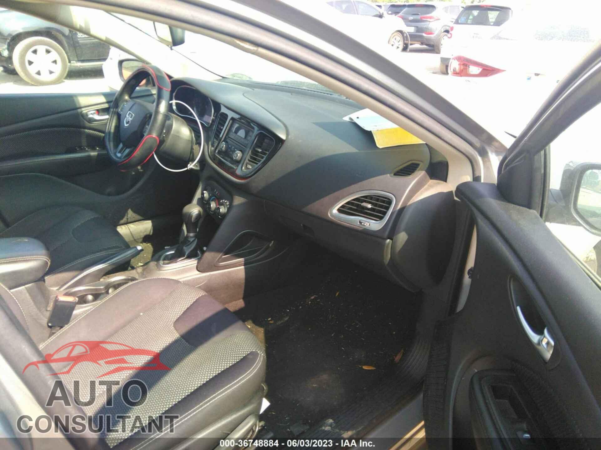 DODGE DART 2015 - 1C3CDFBBXFD159004