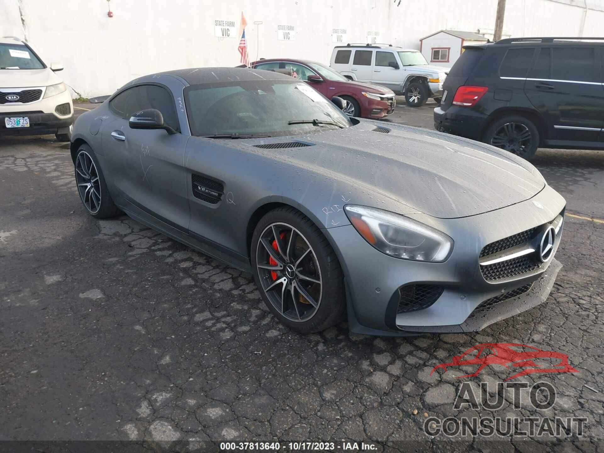 MERCEDES-BENZ GT S AMG 2016 - WDDYJAJA5GA000650
