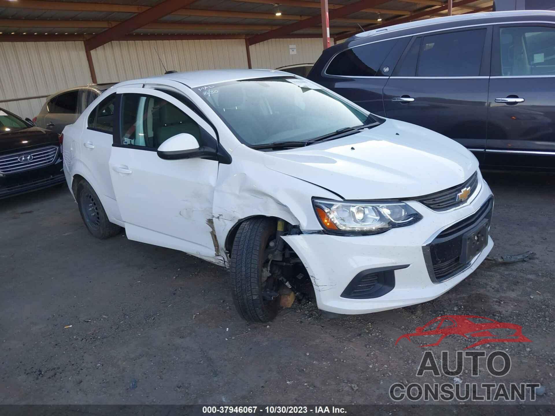 CHEVROLET SONIC 2020 - 1G1JB5SB7L4140384