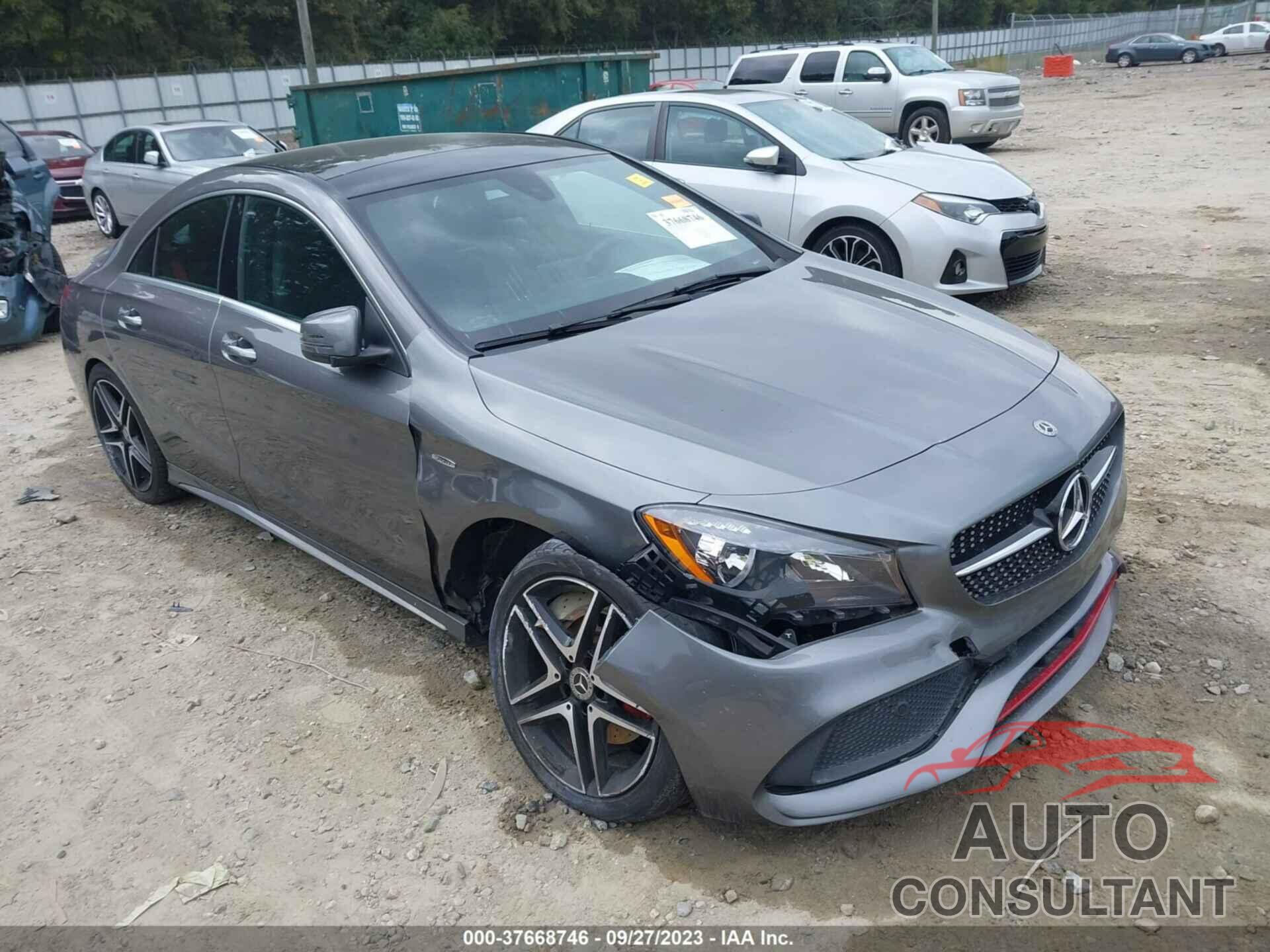 MERCEDES-BENZ CLA 250 2018 - WDDSJ4EB3JN558569