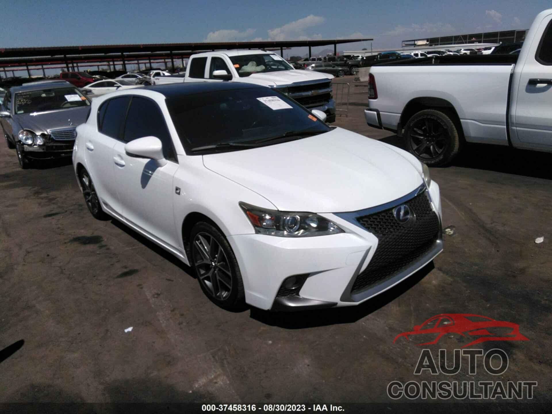 LEXUS CT 200H 2015 - JTHKD5BH0F2229108