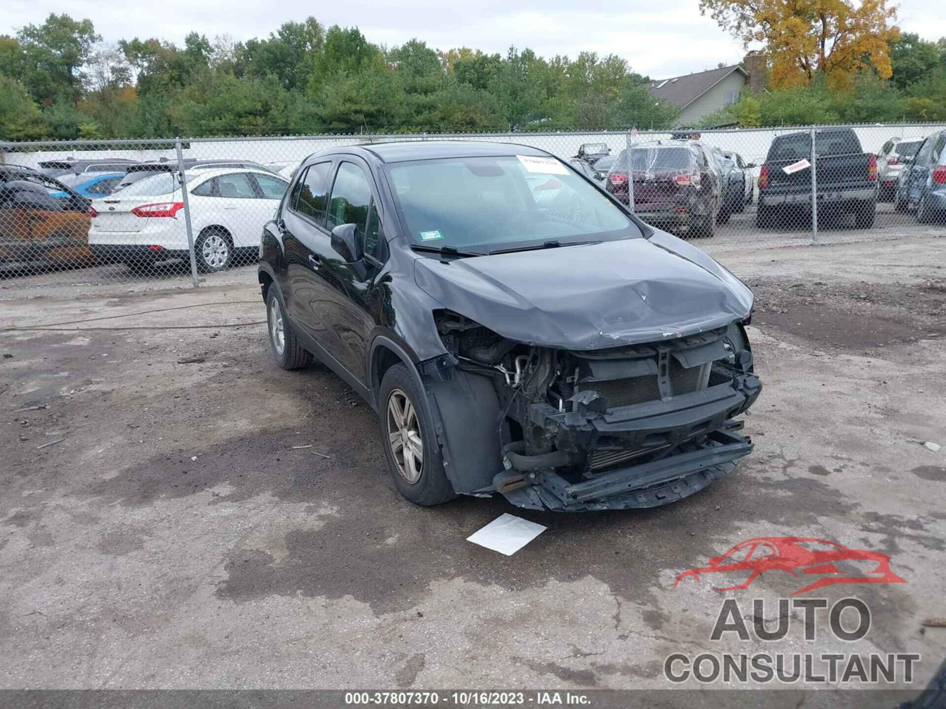 CHEVROLET TRAX 2019 - 3GNCJKSB9KL384605