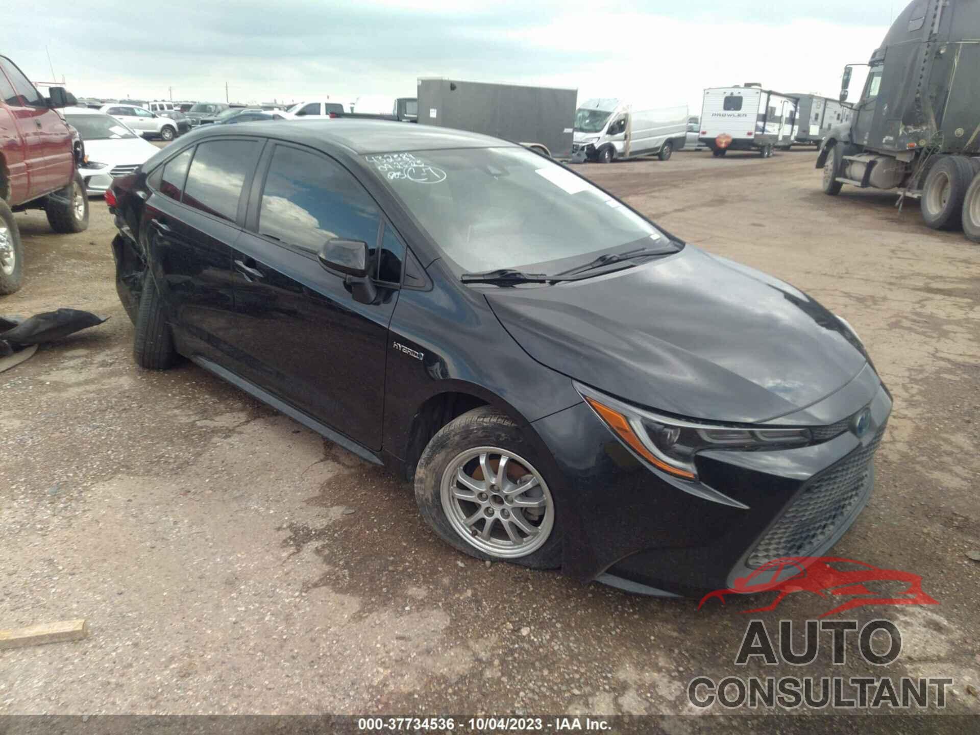 TOYOTA COROLLA 2021 - JTDEAMDE3MJ015477