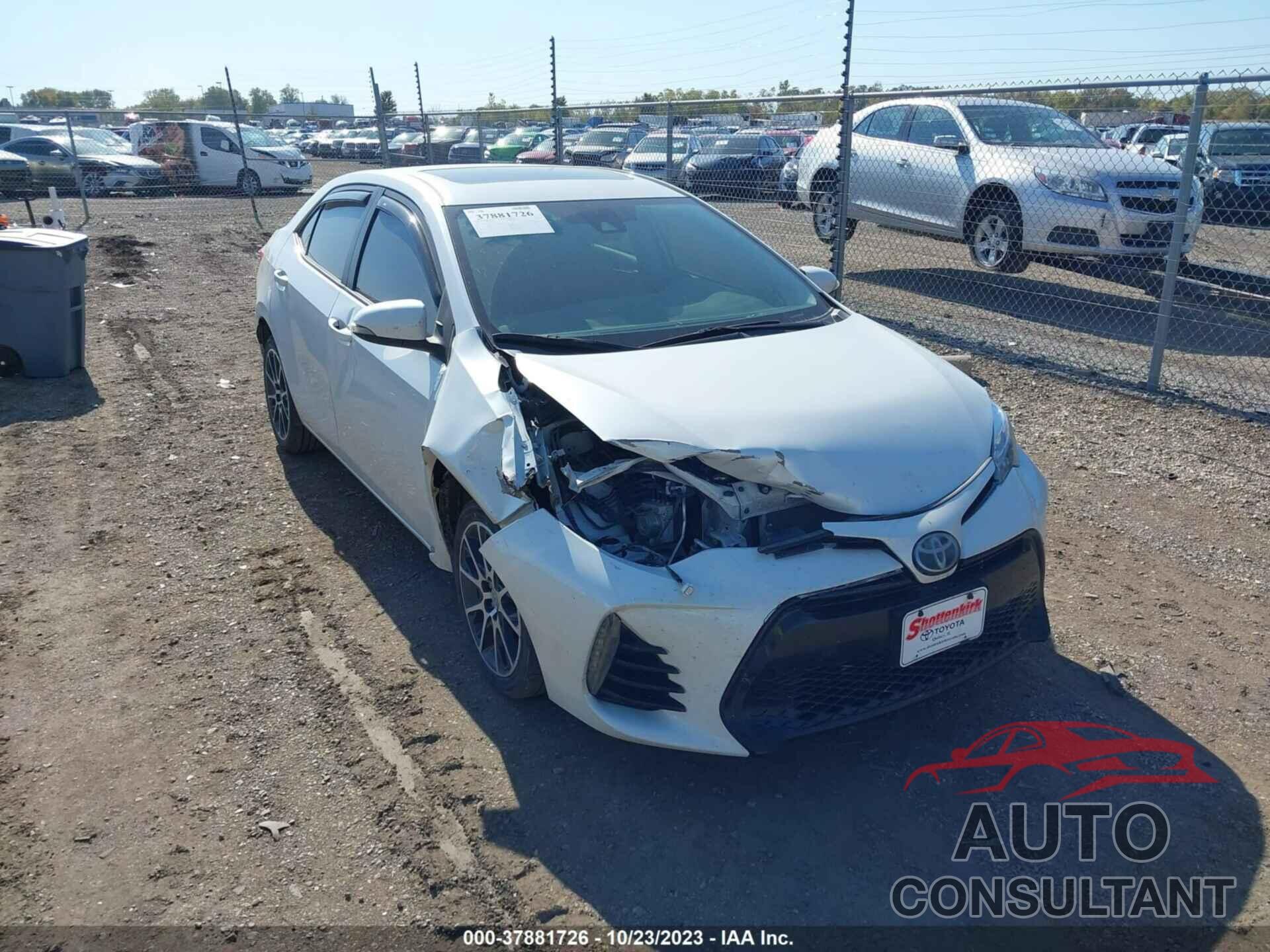 TOYOTA COROLLA 2017 - 5YFBURHE7HP619603