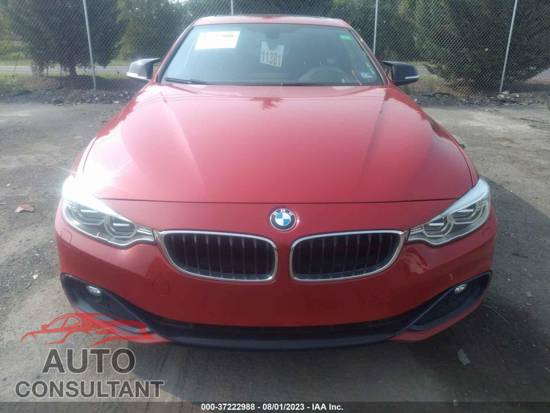 BMW 4 SERIES 2014 - WBA3N3C58EK230742