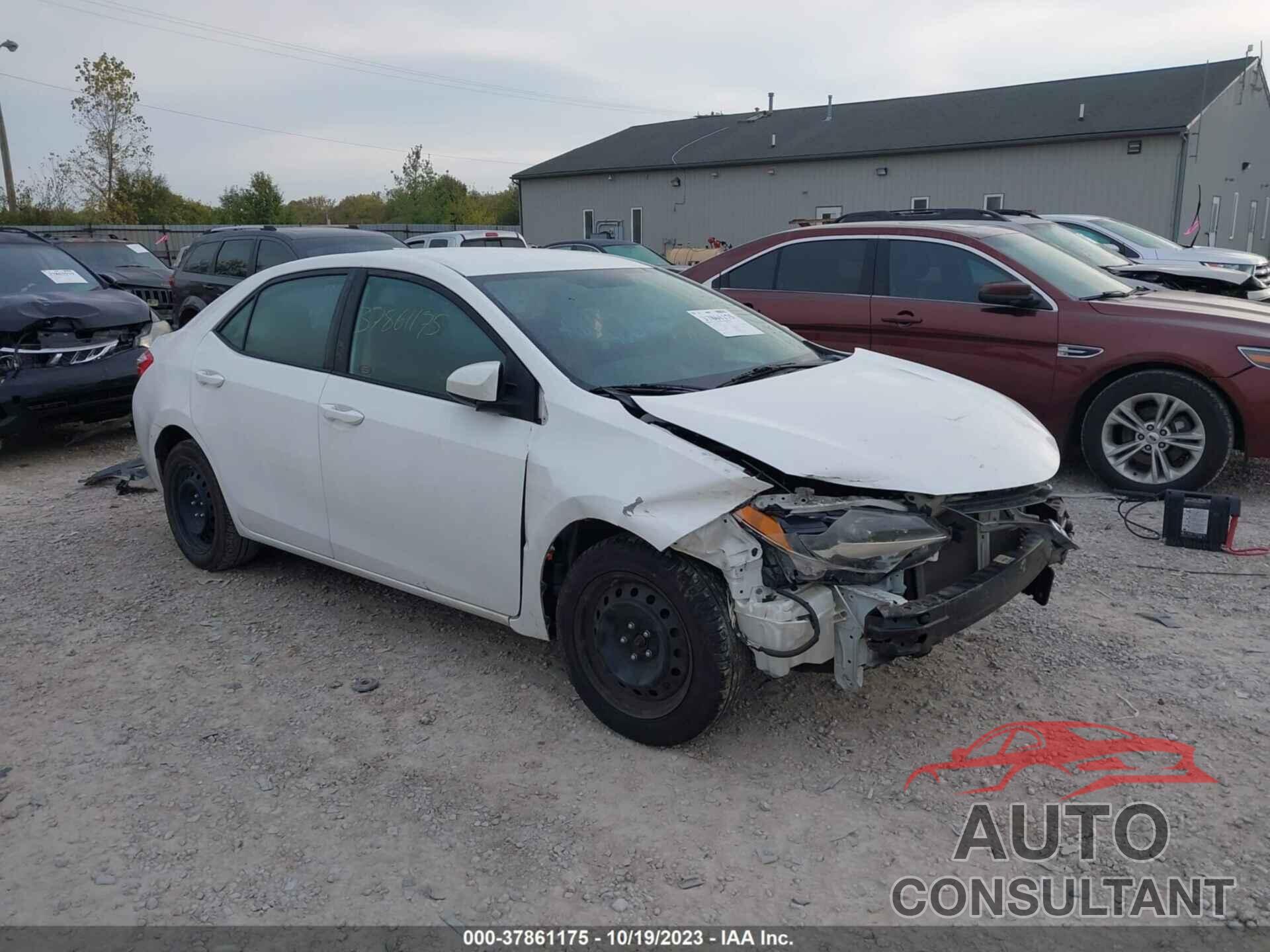 TOYOTA COROLLA 2015 - 2T1BURHE4FC306053