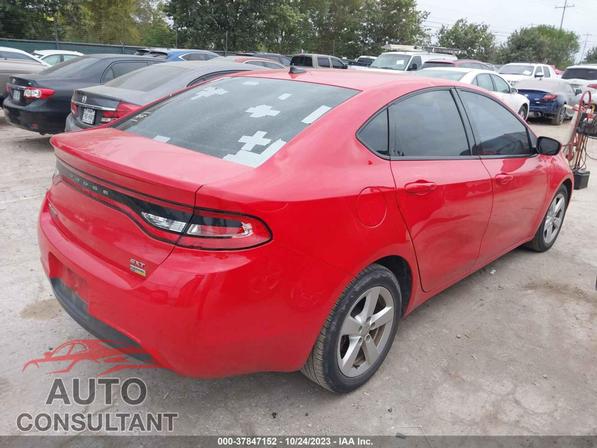 DODGE DART 2016 - 1C3CDFBA7GD609748