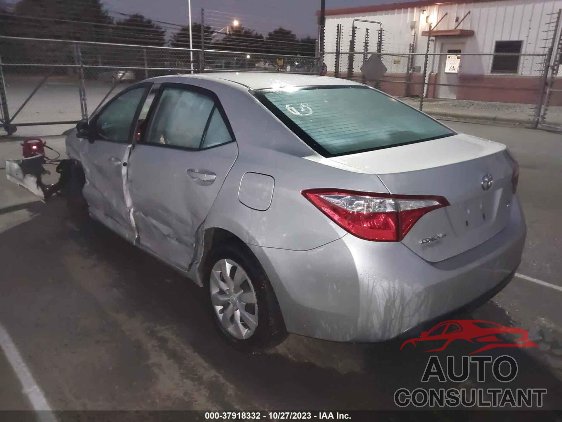 TOYOTA COROLLA 2016 - 2T1BURHE1GC538689