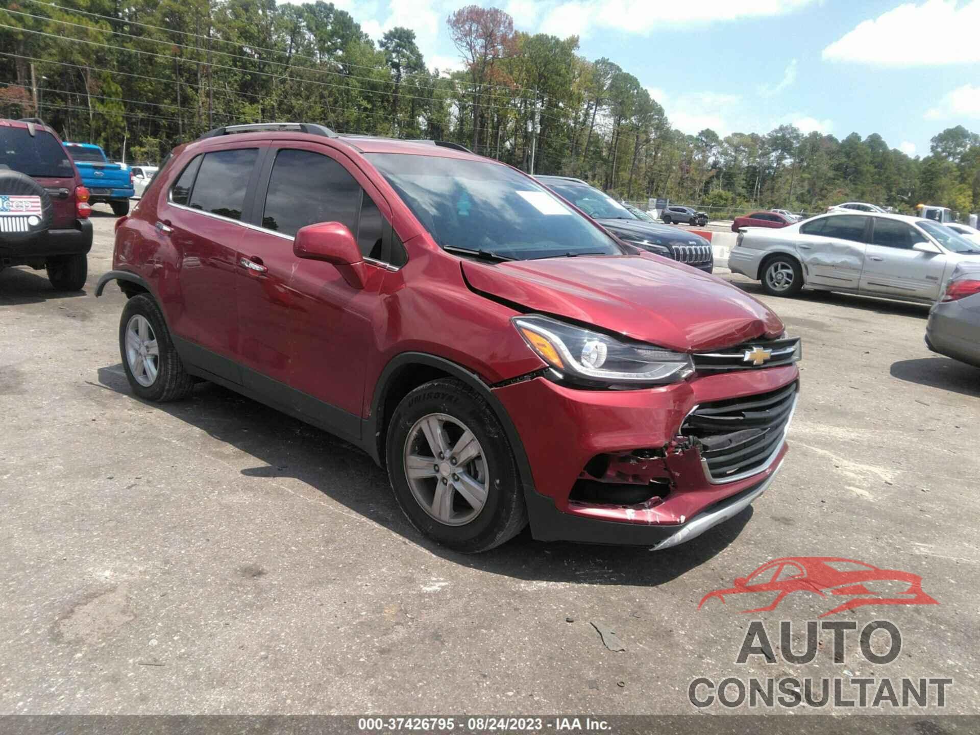 CHEVROLET TRAX 2018 - 3GNCJLSB8JL331592