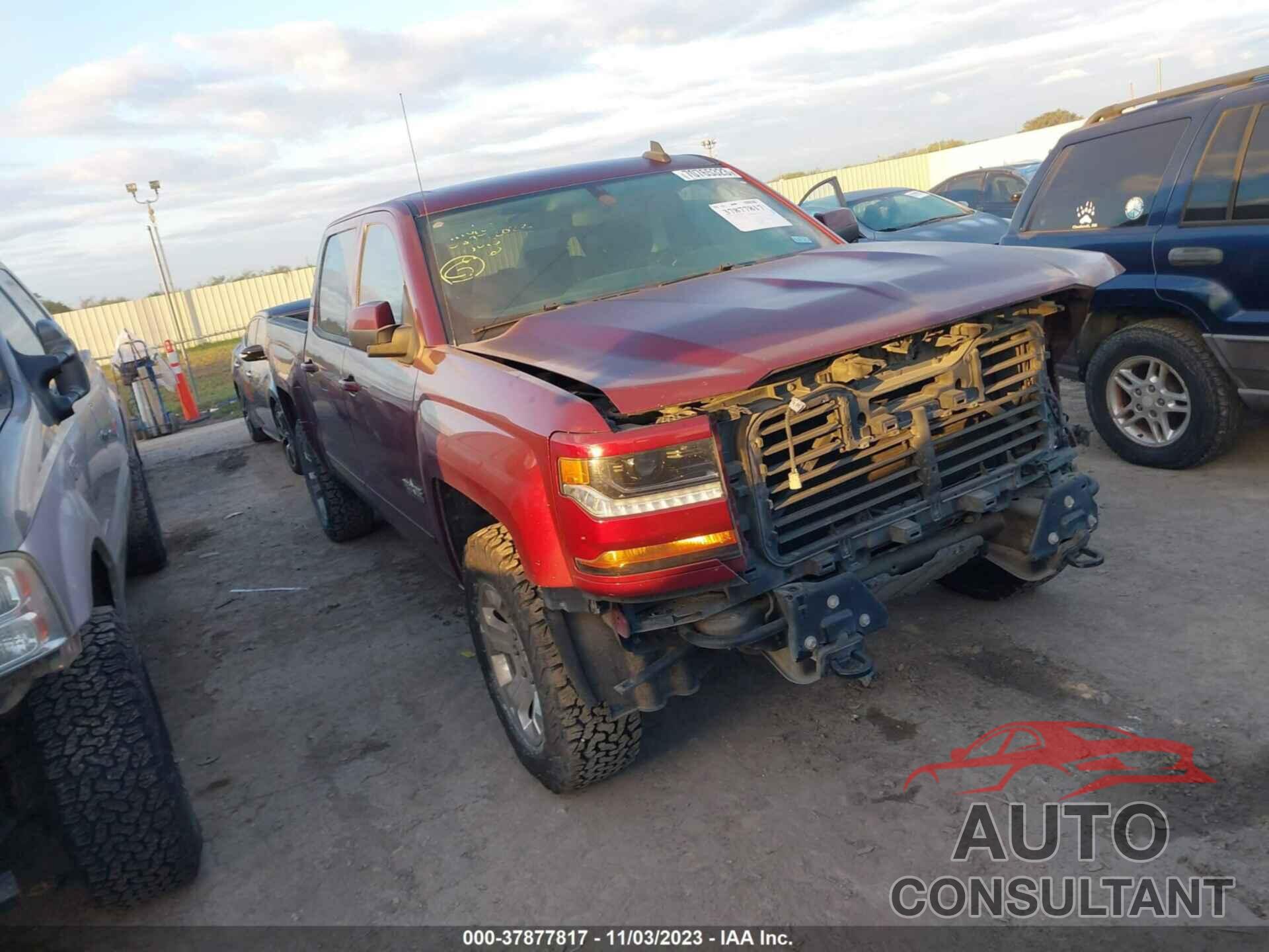 CHEVROLET SILVERADO 1500 2017 - 3GCUKREC5HG123013