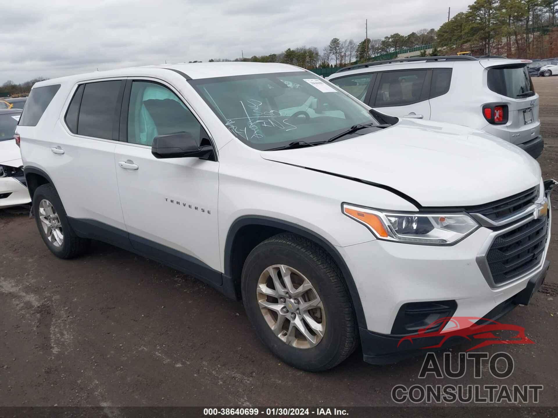 CHEVROLET TRAVERSE 2020 - 1GNEVFKWXLJ227391