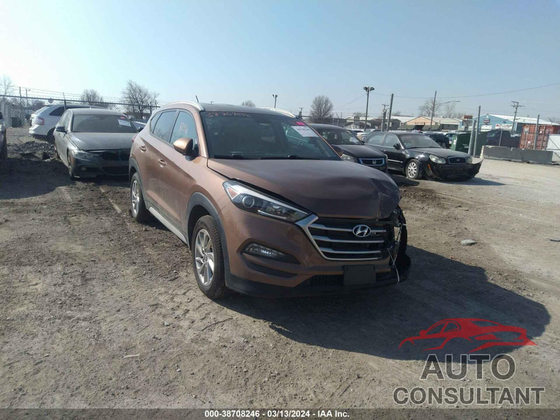 HYUNDAI TUCSON 2017 - KM8J3CA44HU389854