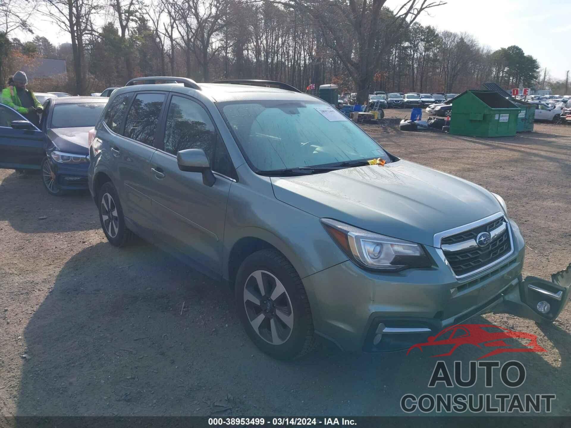 SUBARU FORESTER 2017 - JF2SJARC5HH451321