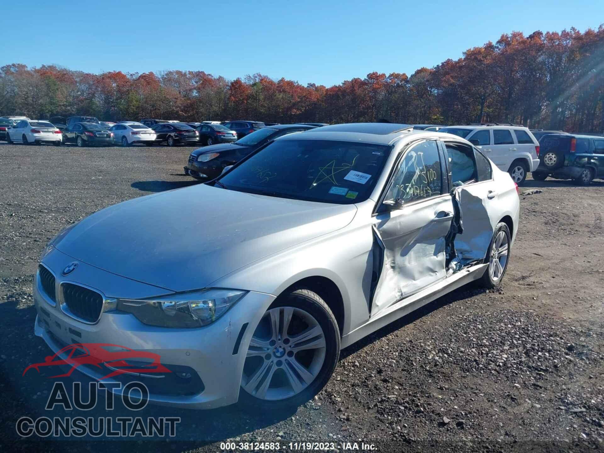 BMW 3 SERIES 2016 - WBA8E3G55GNU01769