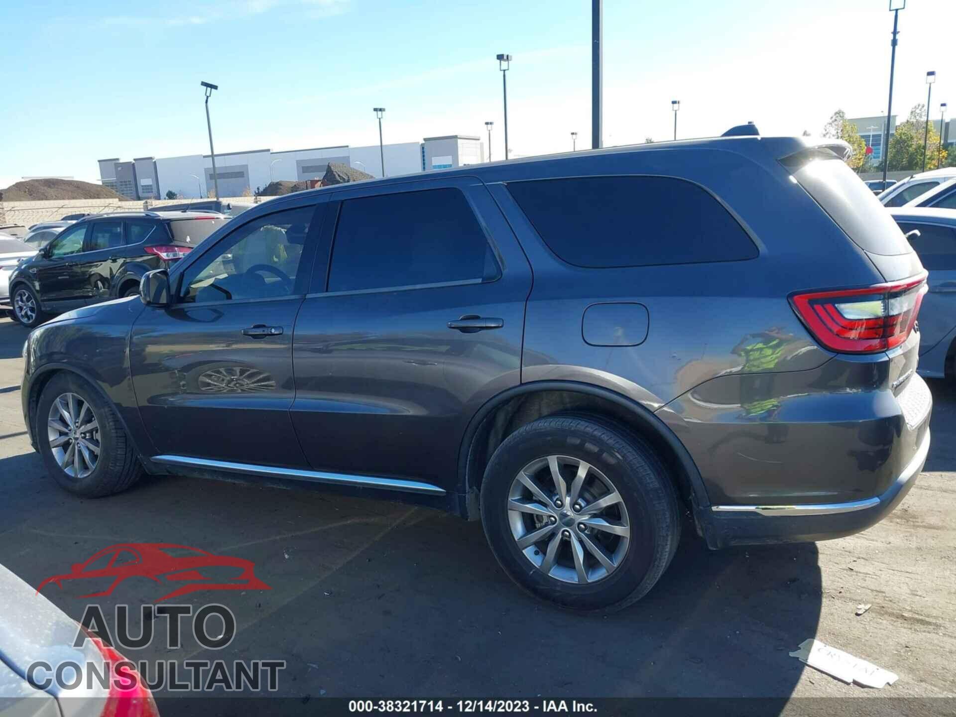 DODGE DURANGO 2017 - 1C4RDHAG2HC743677