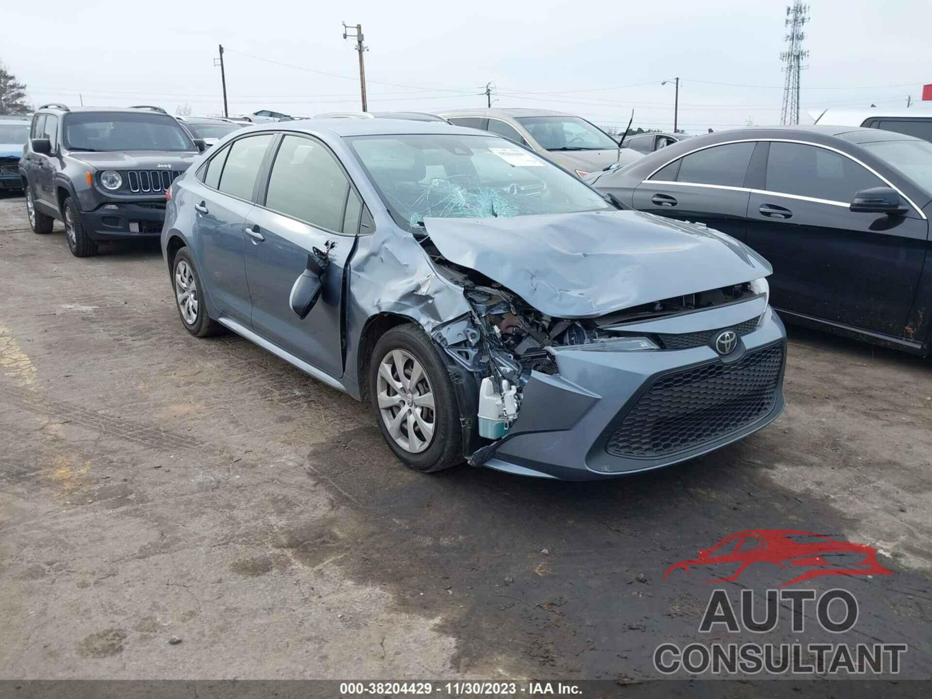 TOYOTA COROLLA 2022 - JTDEPMAEXNJ203661