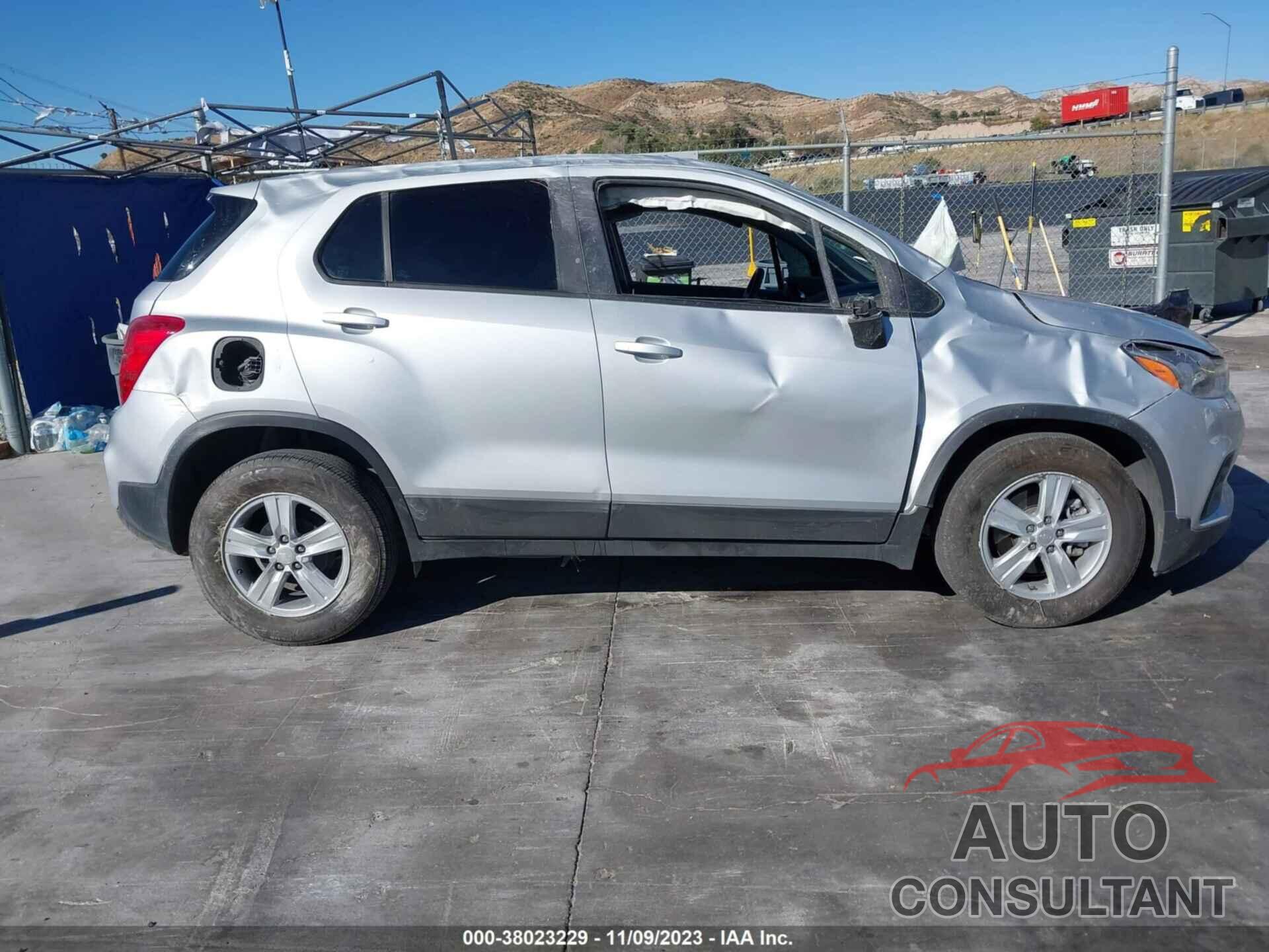 CHEVROLET TRAX 2019 - 3GNCJKSB8KL394302