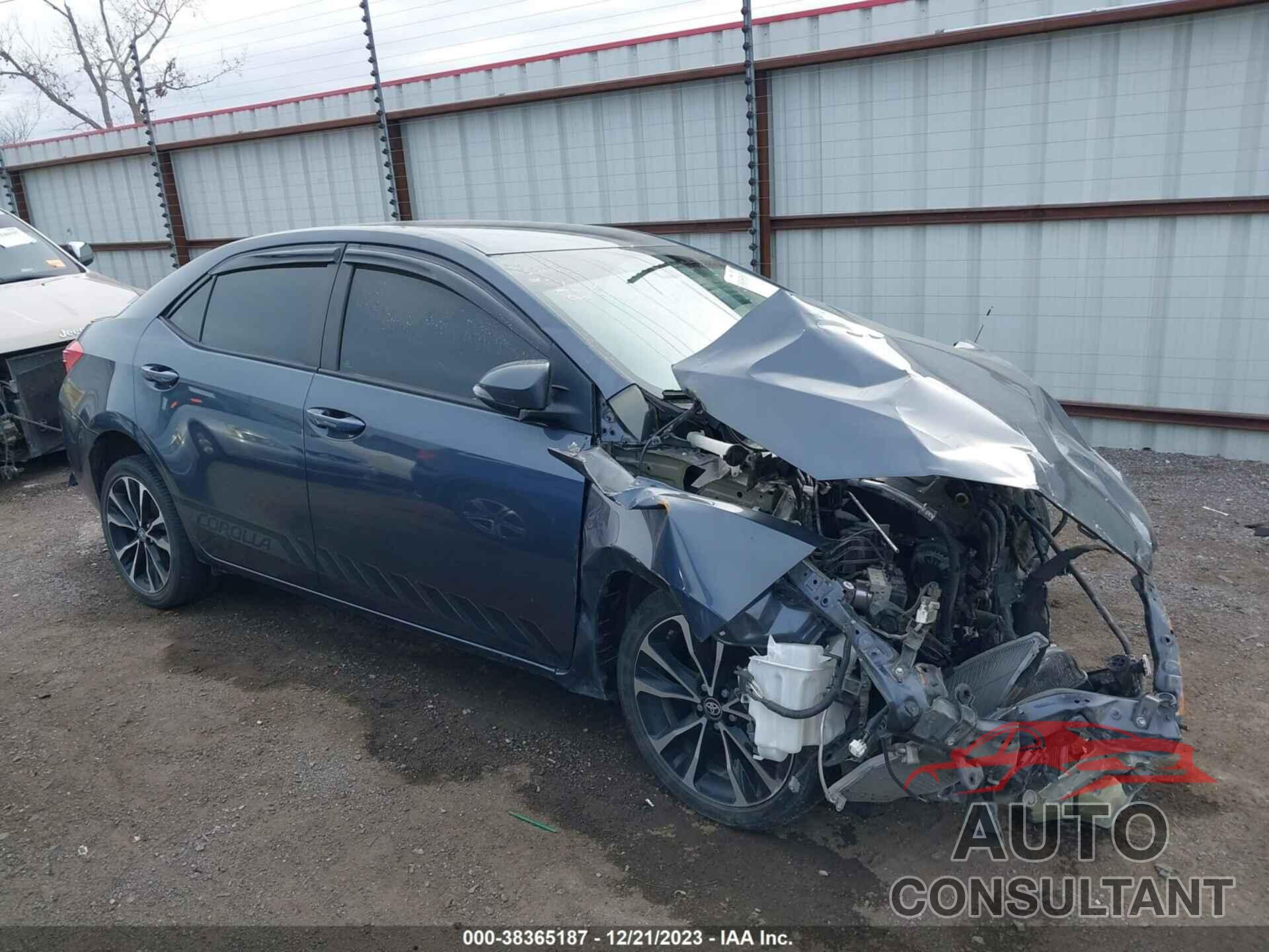 TOYOTA COROLLA 2019 - 5YFBURHE8KP947345