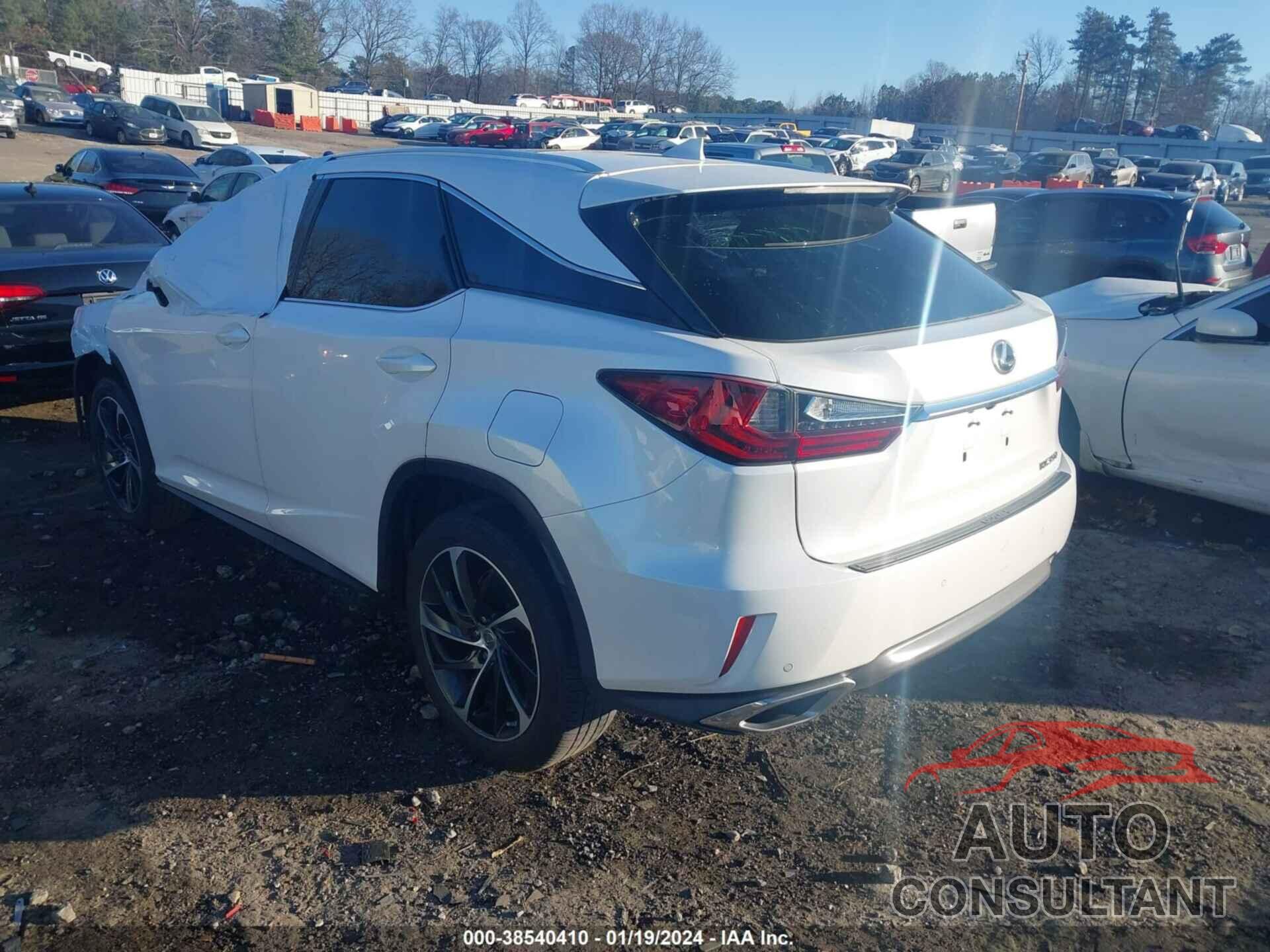 LEXUS RX 350 2016 - 2T2ZZMCA7GC016619