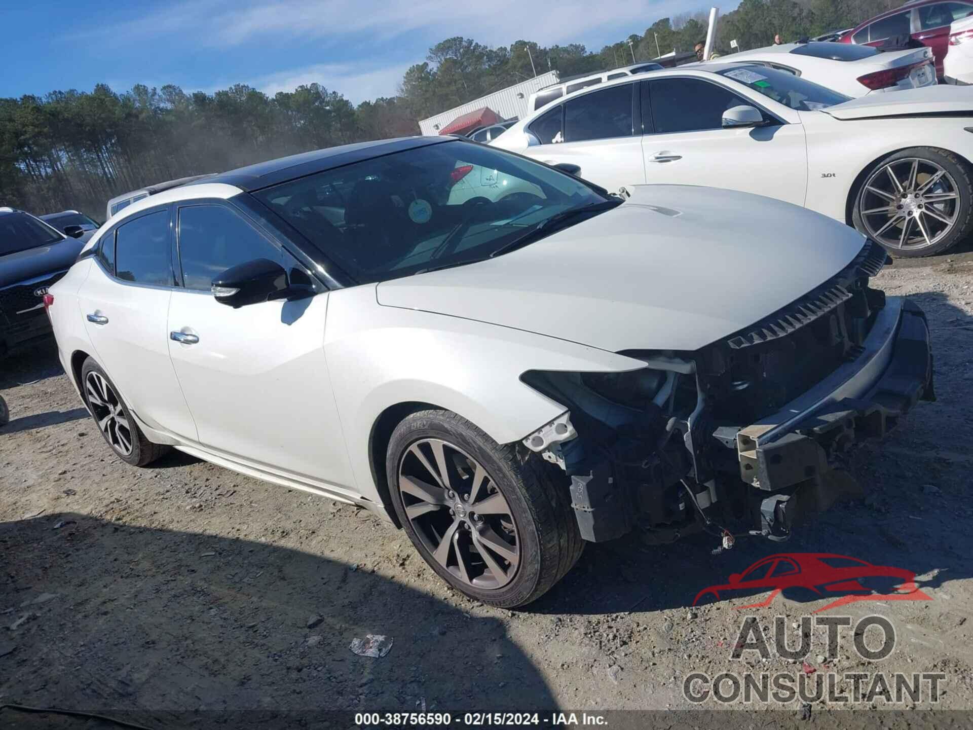 NISSAN MAXIMA 2017 - 1N4AA6AP2HC387554