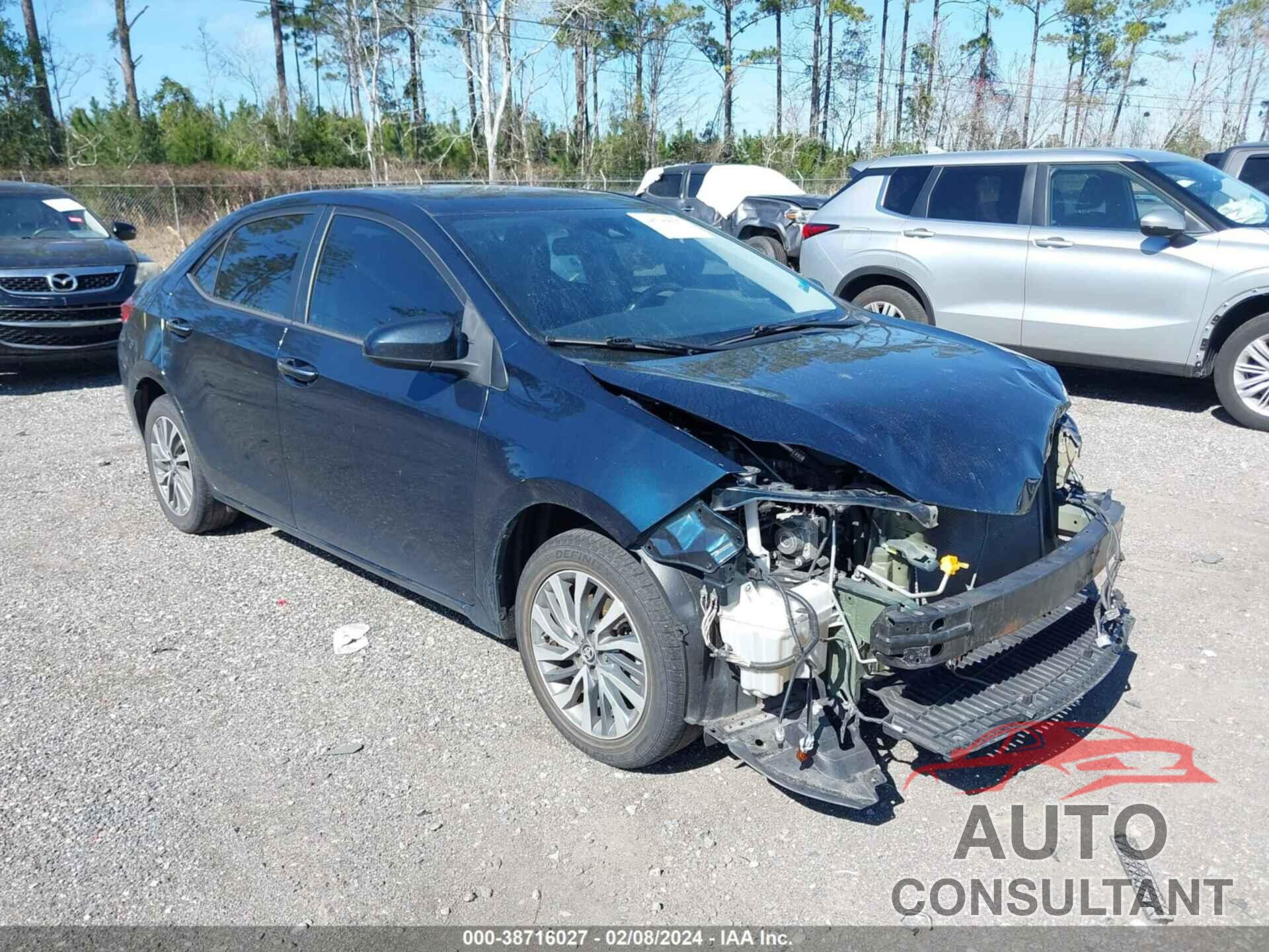 TOYOTA COROLLA 2018 - 5YFBURHE0JP829319