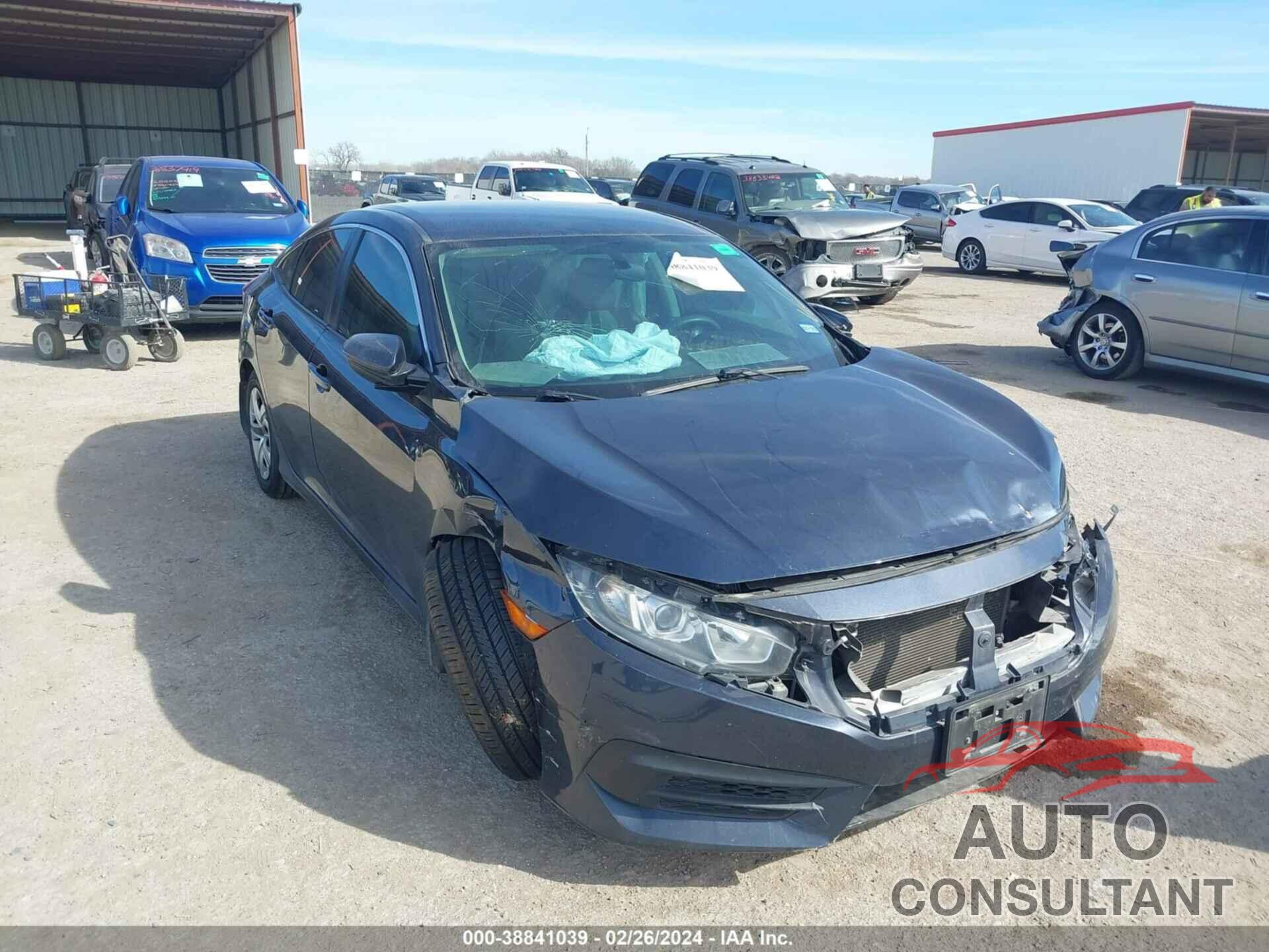 HONDA CIVIC 2016 - 19XFC2F56GE009206