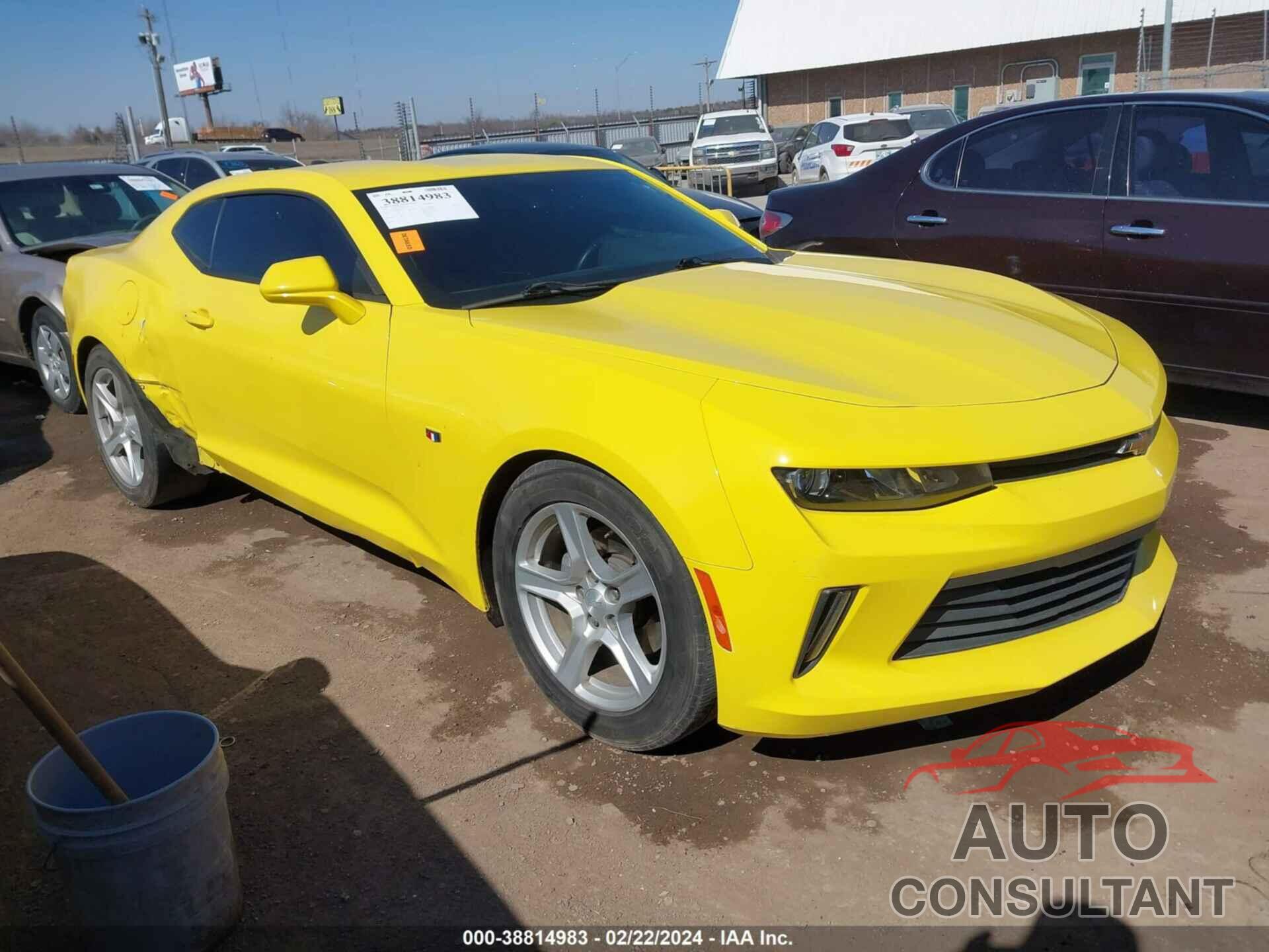 CHEVROLET CAMARO 2016 - 1G1FB1RS7G0137311