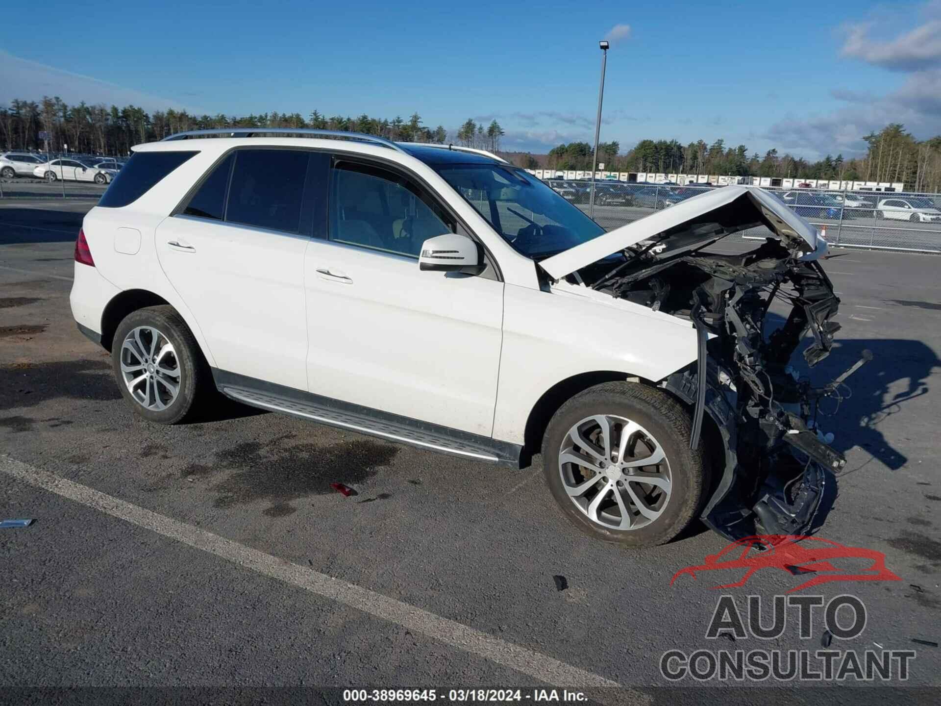 MERCEDES-BENZ GLE 350 2016 - 4JGDA5HB3GA635487