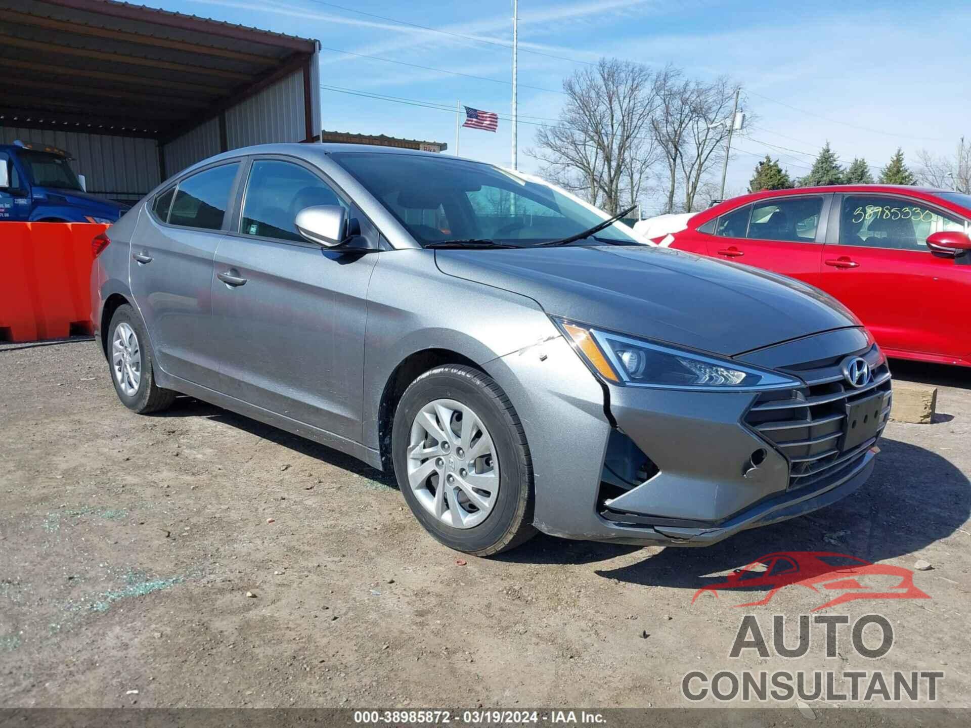 HYUNDAI ELANTRA 2019 - KMHD74LF0KU778441