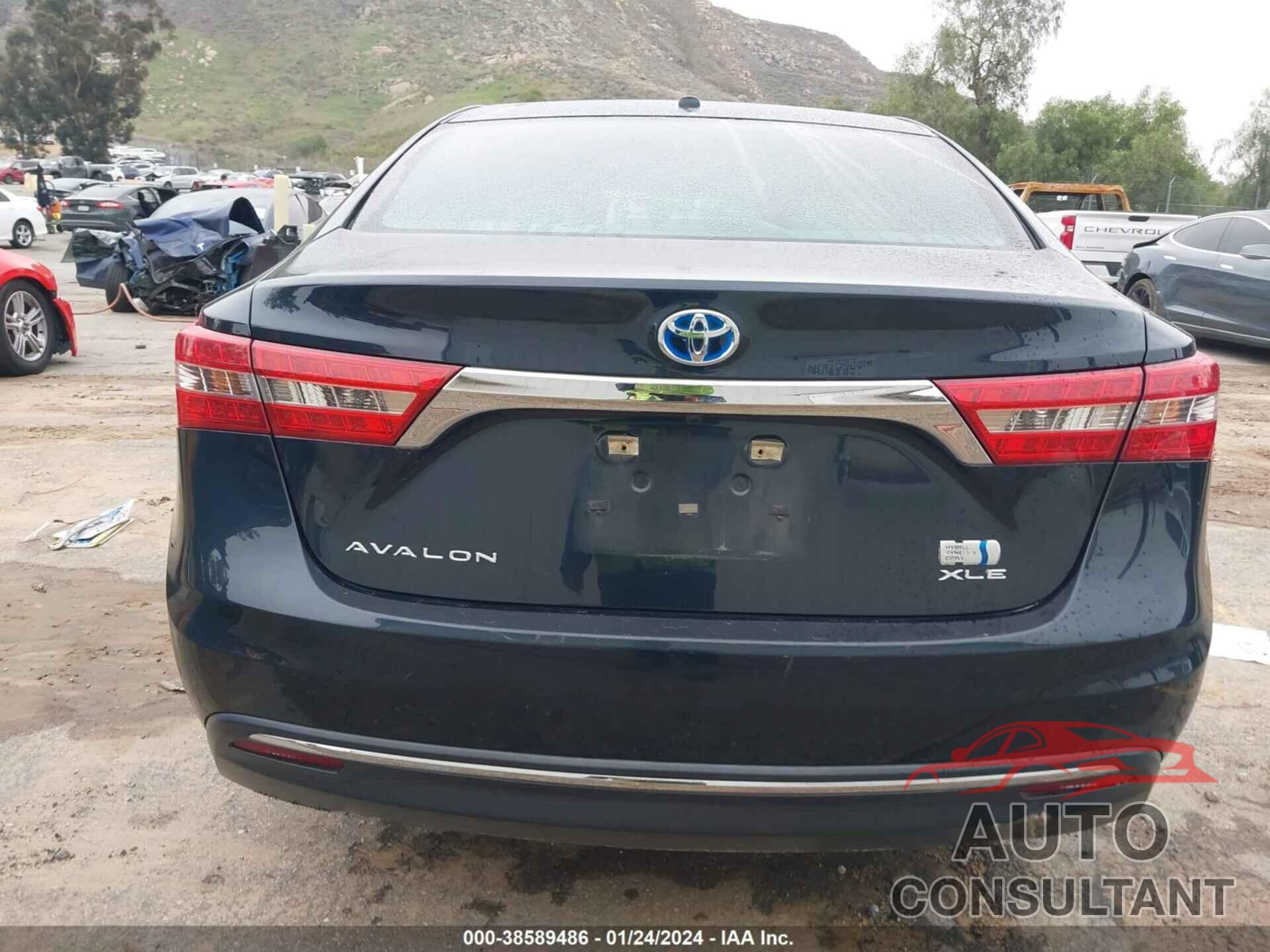 TOYOTA AVALON 2017 - 4T1BD1EB8HU059228