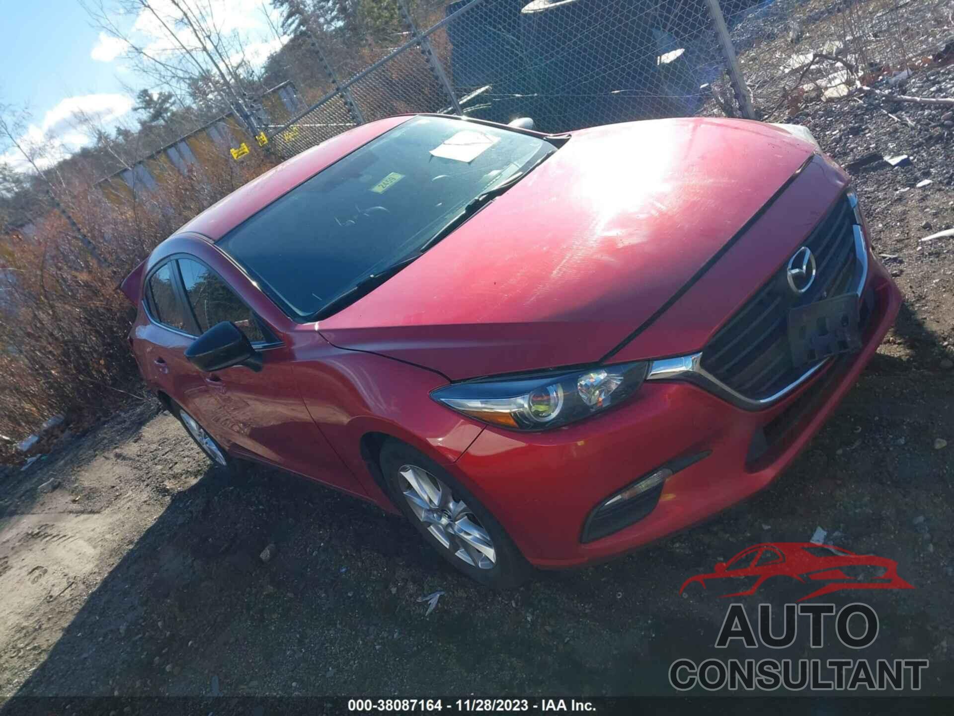 MAZDA MAZDA3 2017 - JM1BN1T73H1152160