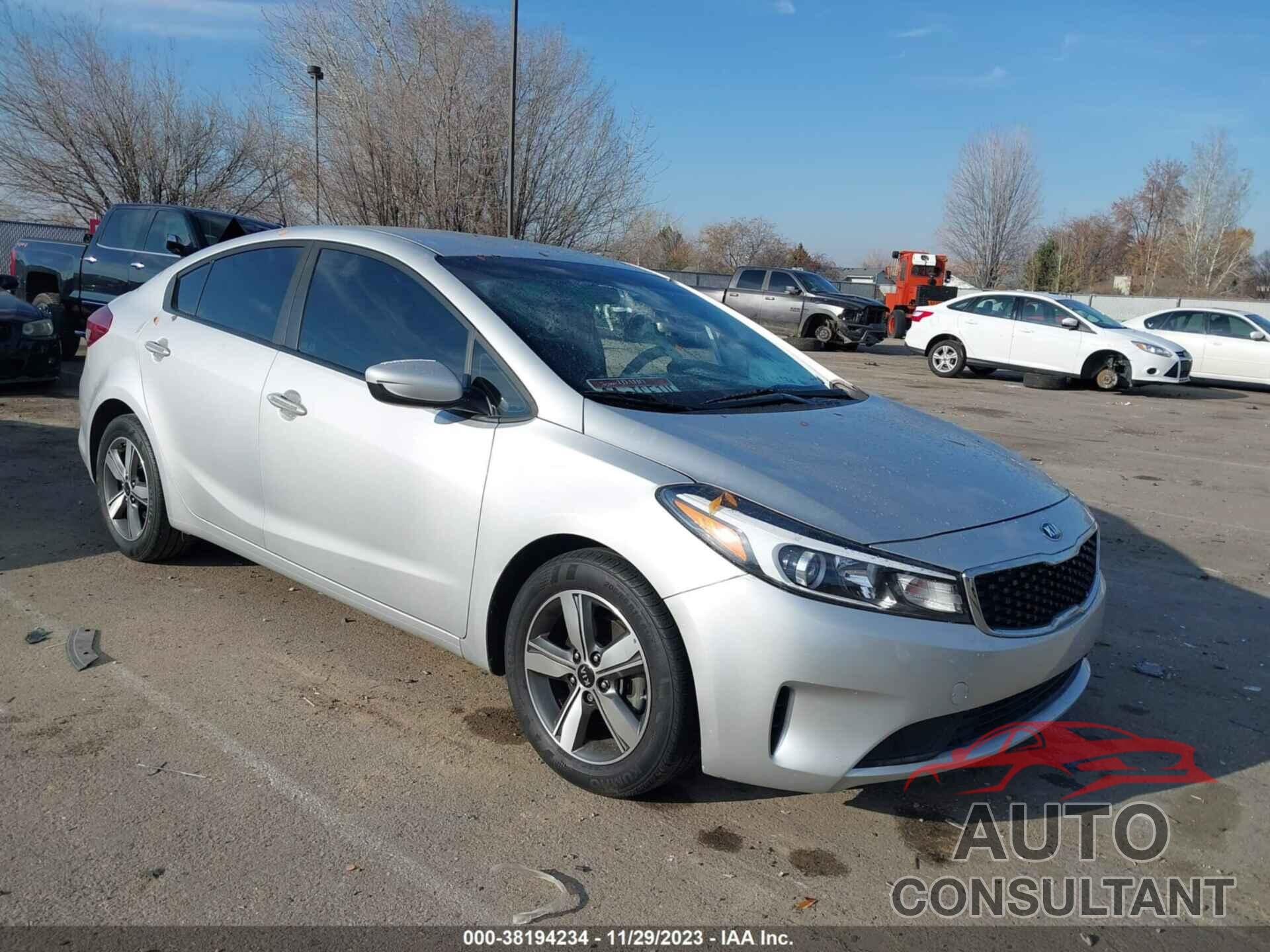 KIA FORTE 2018 - 3KPFL4A79JE249071