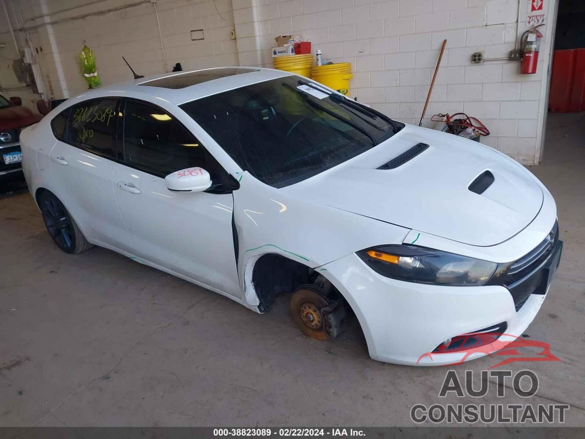 DODGE DART 2016 - 1C3CDFEB6GD650523