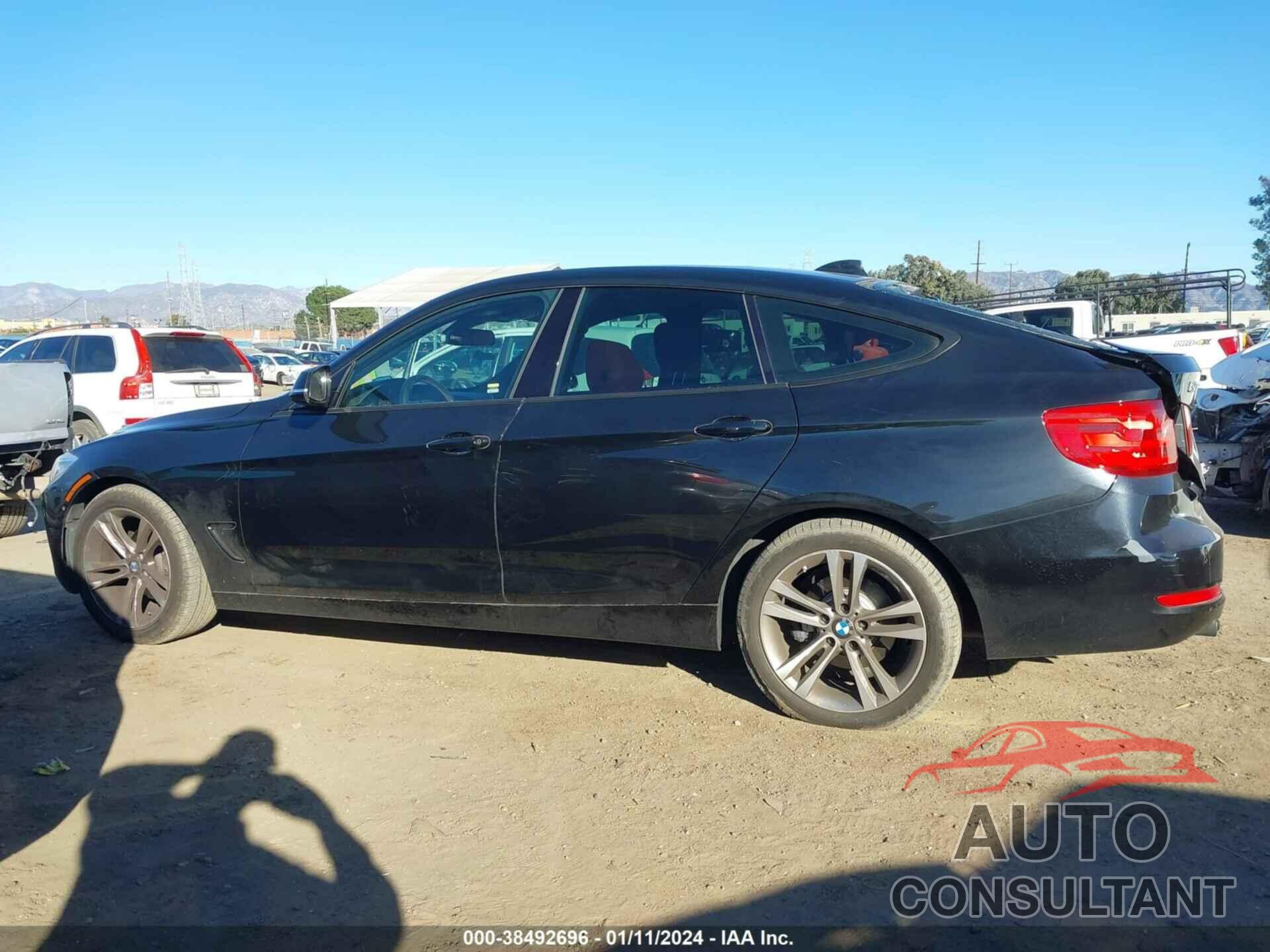 BMW 328I GRAN TURISMO 2016 - WBA8Z5C52GGS38220