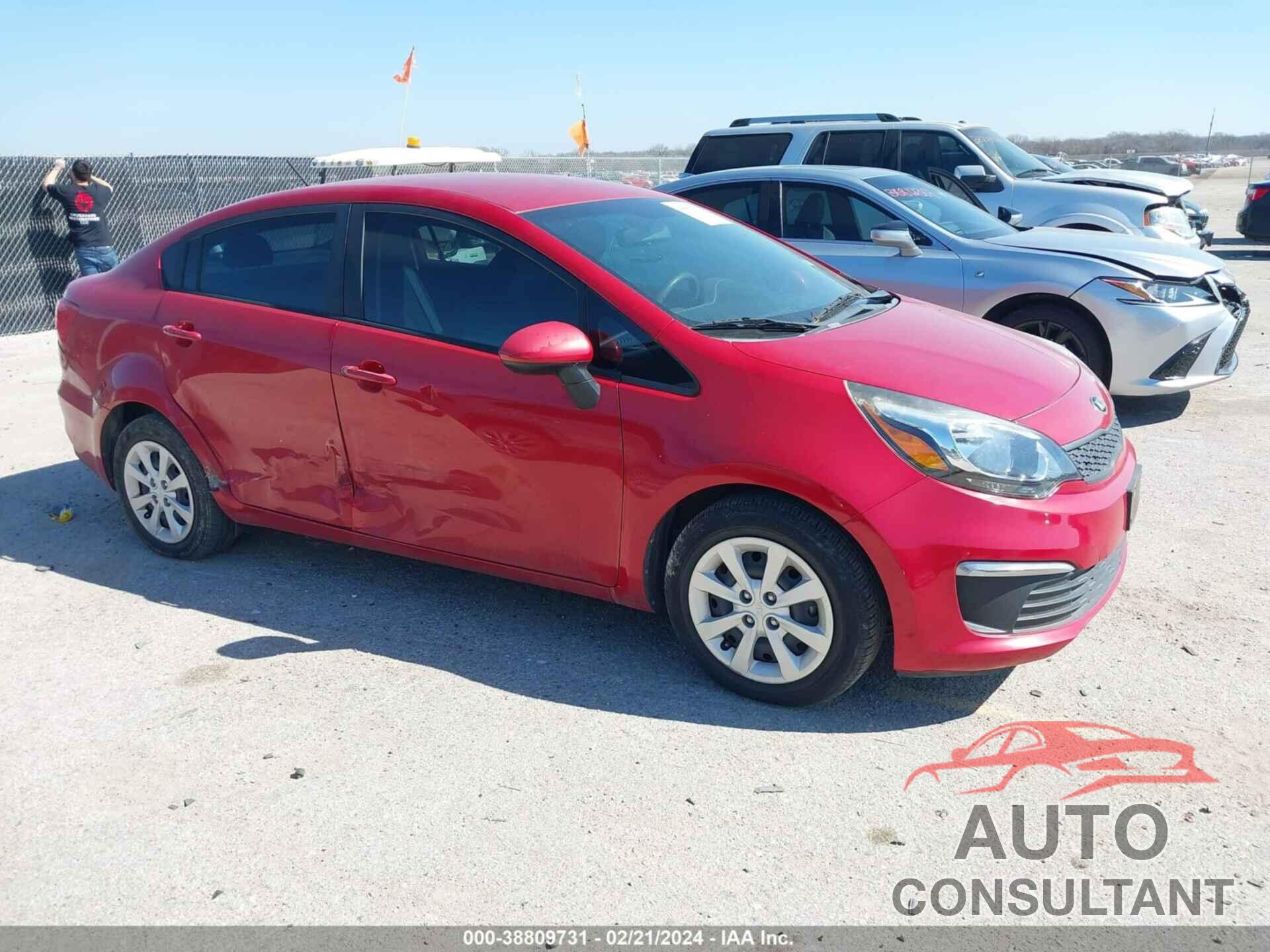 KIA RIO 2017 - KNADM4A30H6058122