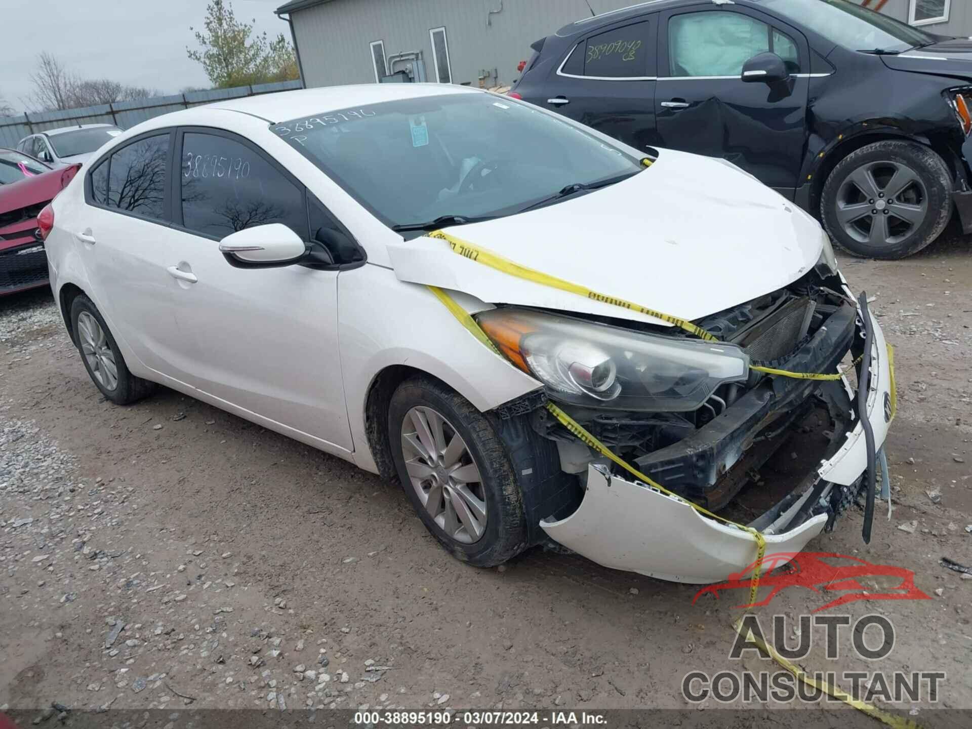 KIA FORTE 2016 - KNAFX4A64G5447215