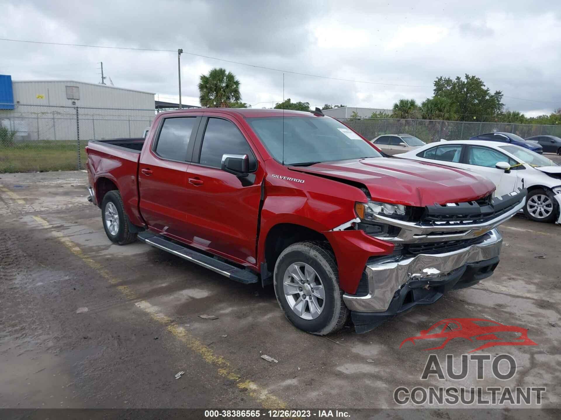 CHEVROLET SILVERADO 1500 2021 - 1GCPWCED4MZ335158