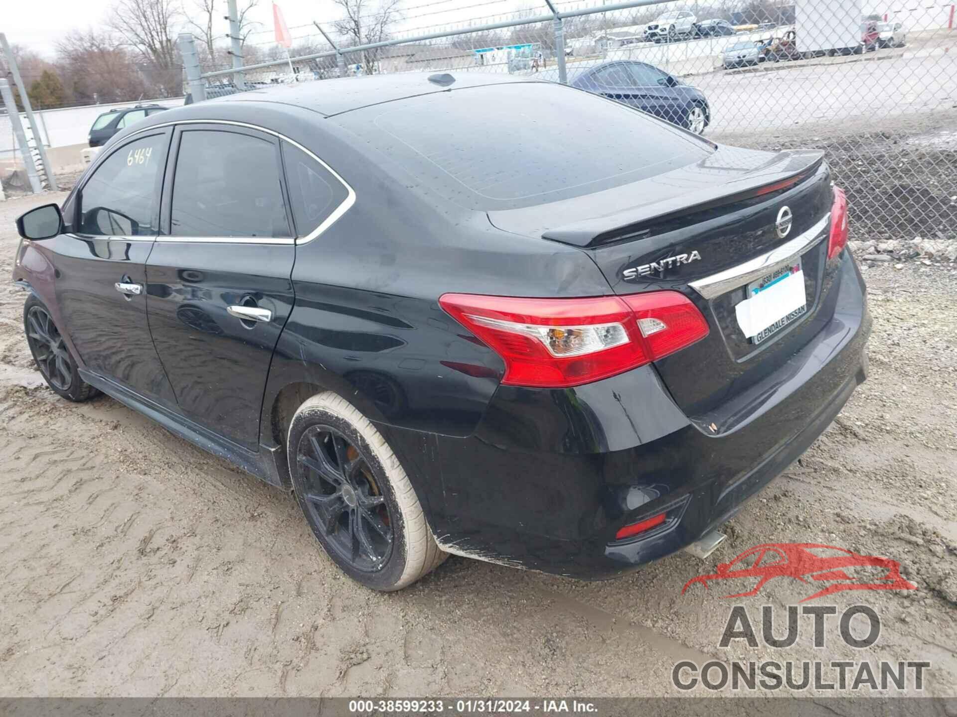 NISSAN SENTRA 2019 - 3N1AB7AP5KY402479