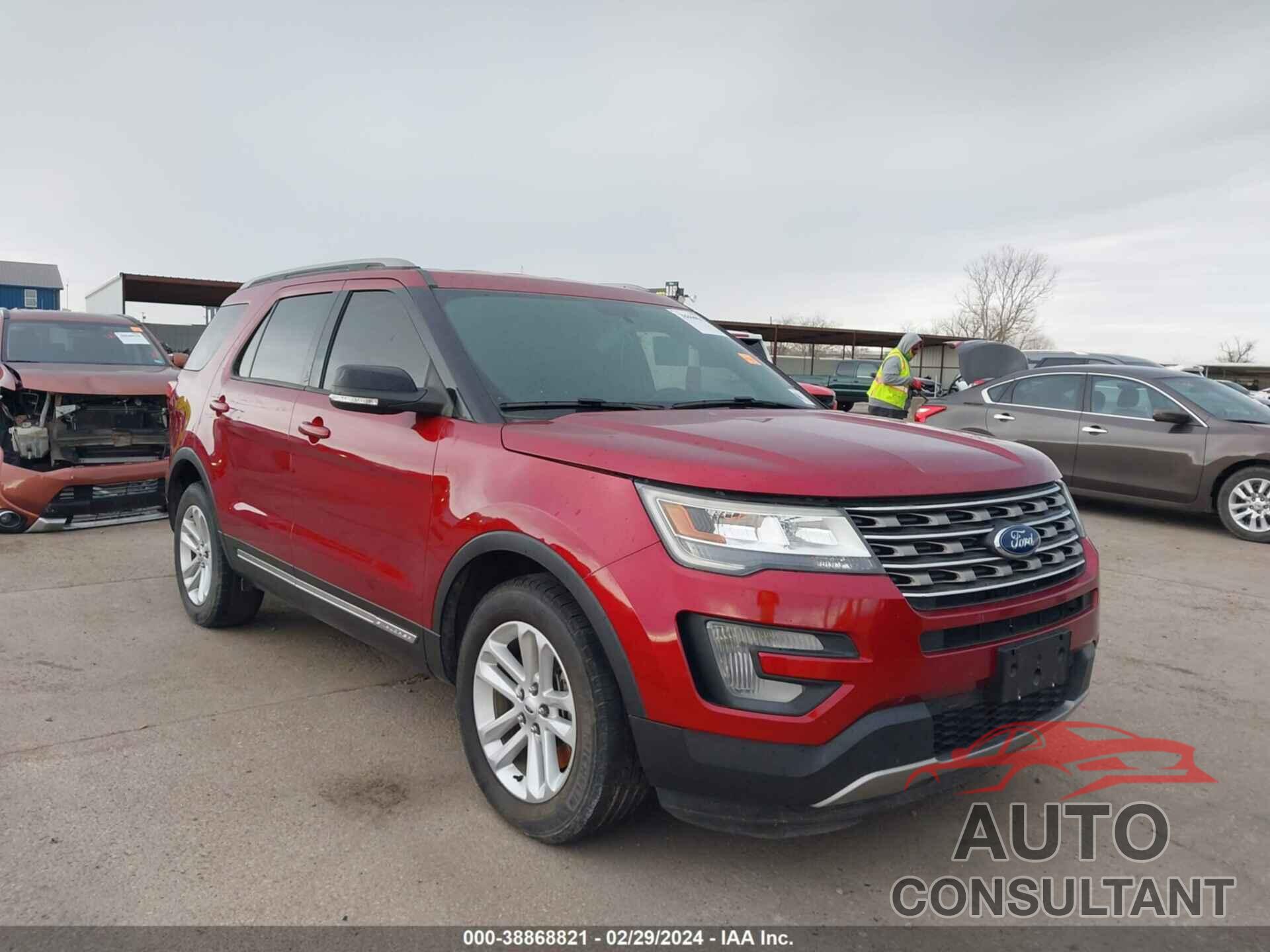 FORD EXPLORER 2017 - 1FM5K7D88HGD86058