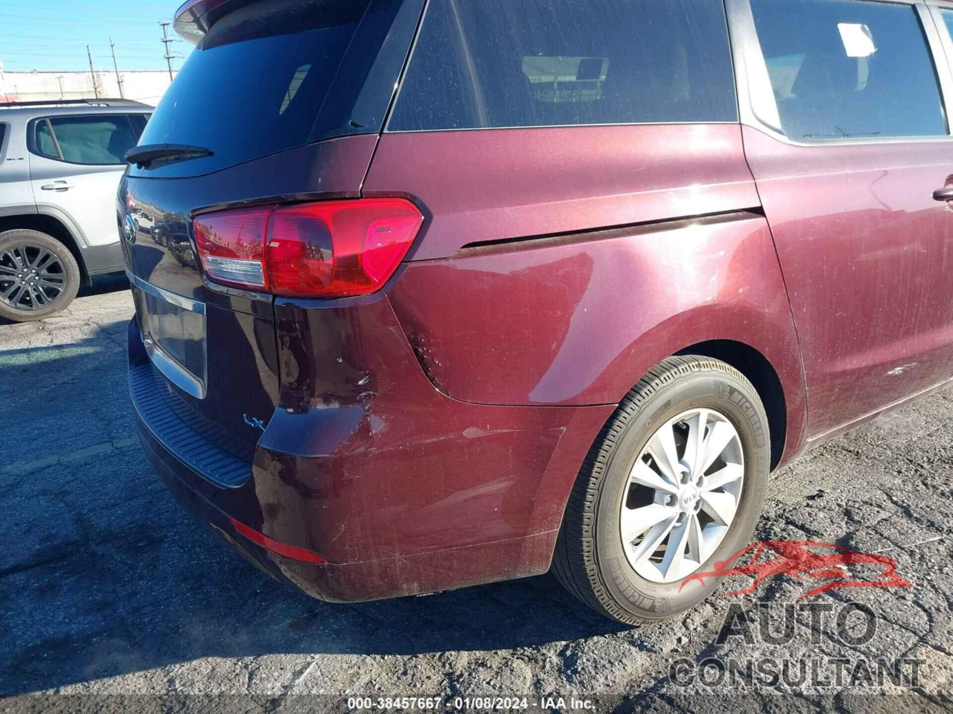 KIA SEDONA 2017 - KNDMB5C1XH6219750