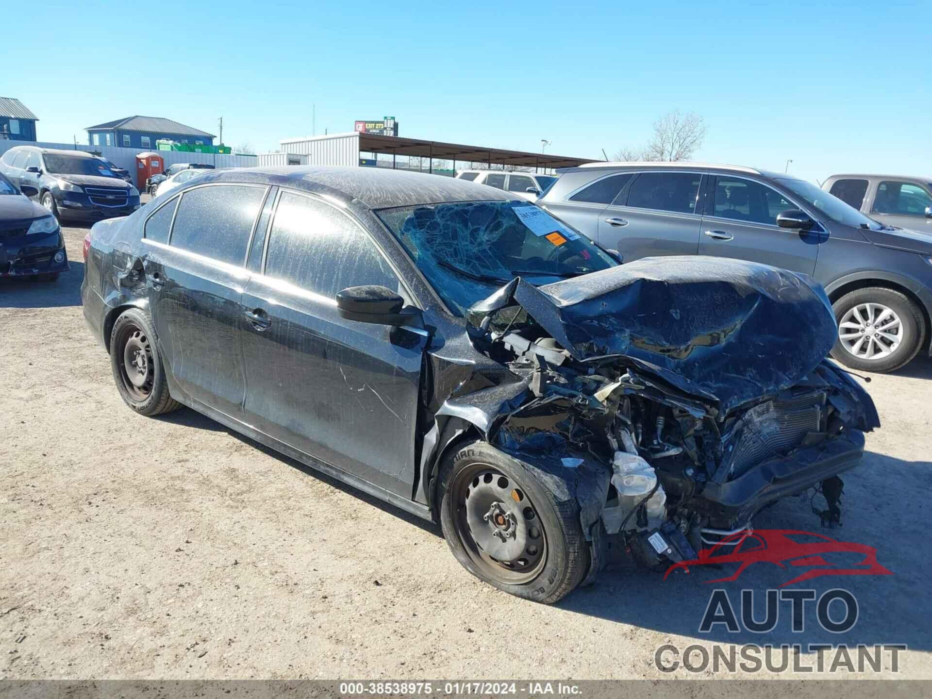 VOLKSWAGEN JETTA 2017 - 3VW2B7AJXHM342807