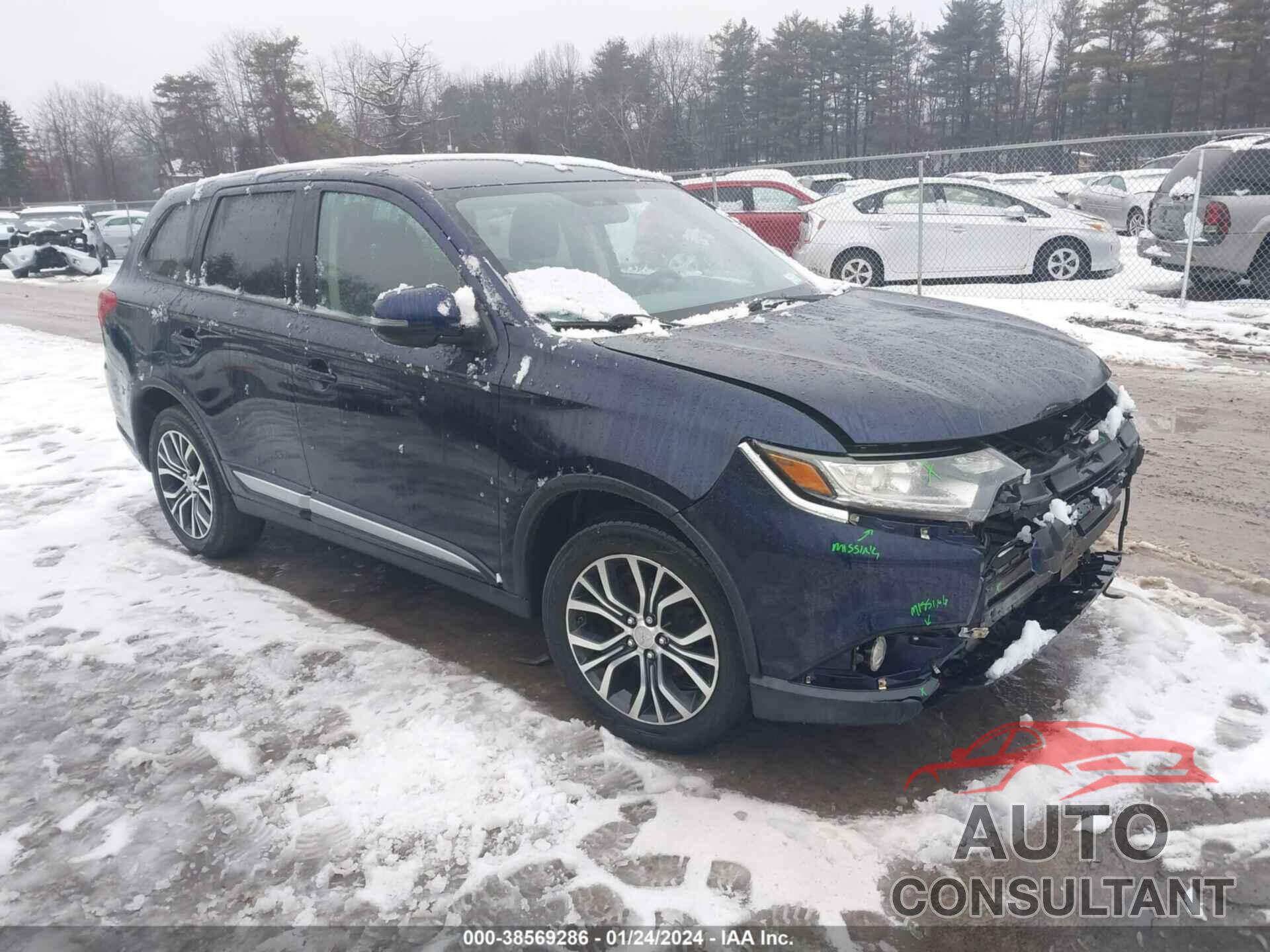MITSUBISHI OUTLANDER 2016 - JA4AZ3A39GZ008778