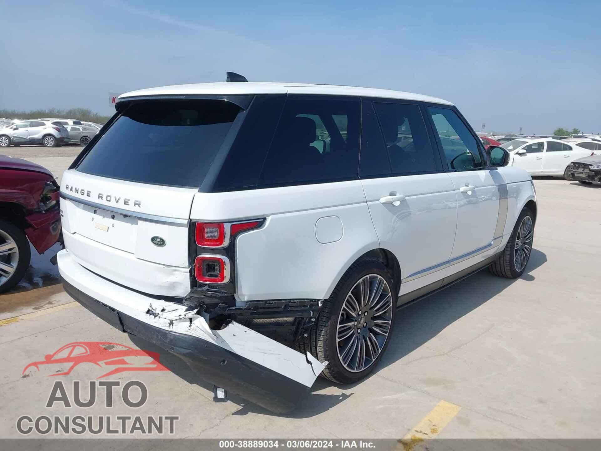 LAND ROVER RANGE ROVER 2022 - SALGS2RU1NA472521
