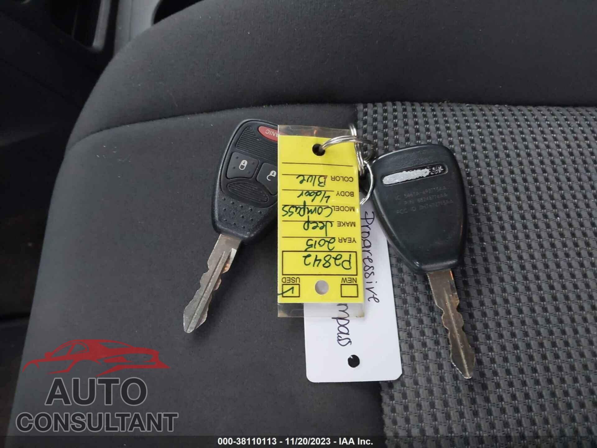 JEEP COMPASS 2015 - 1C4NJDBB6FD423742