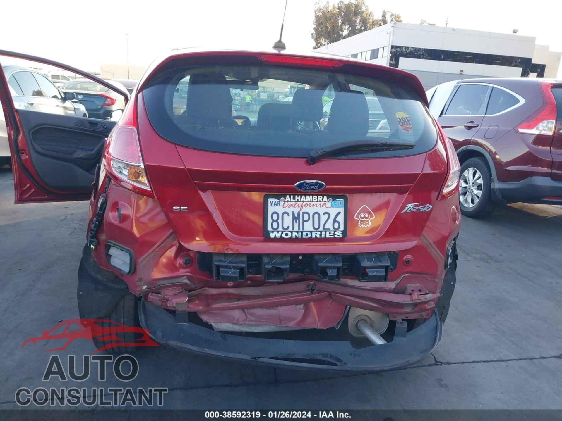 FORD FIESTA 2017 - 3FADP4EJ2HM164466
