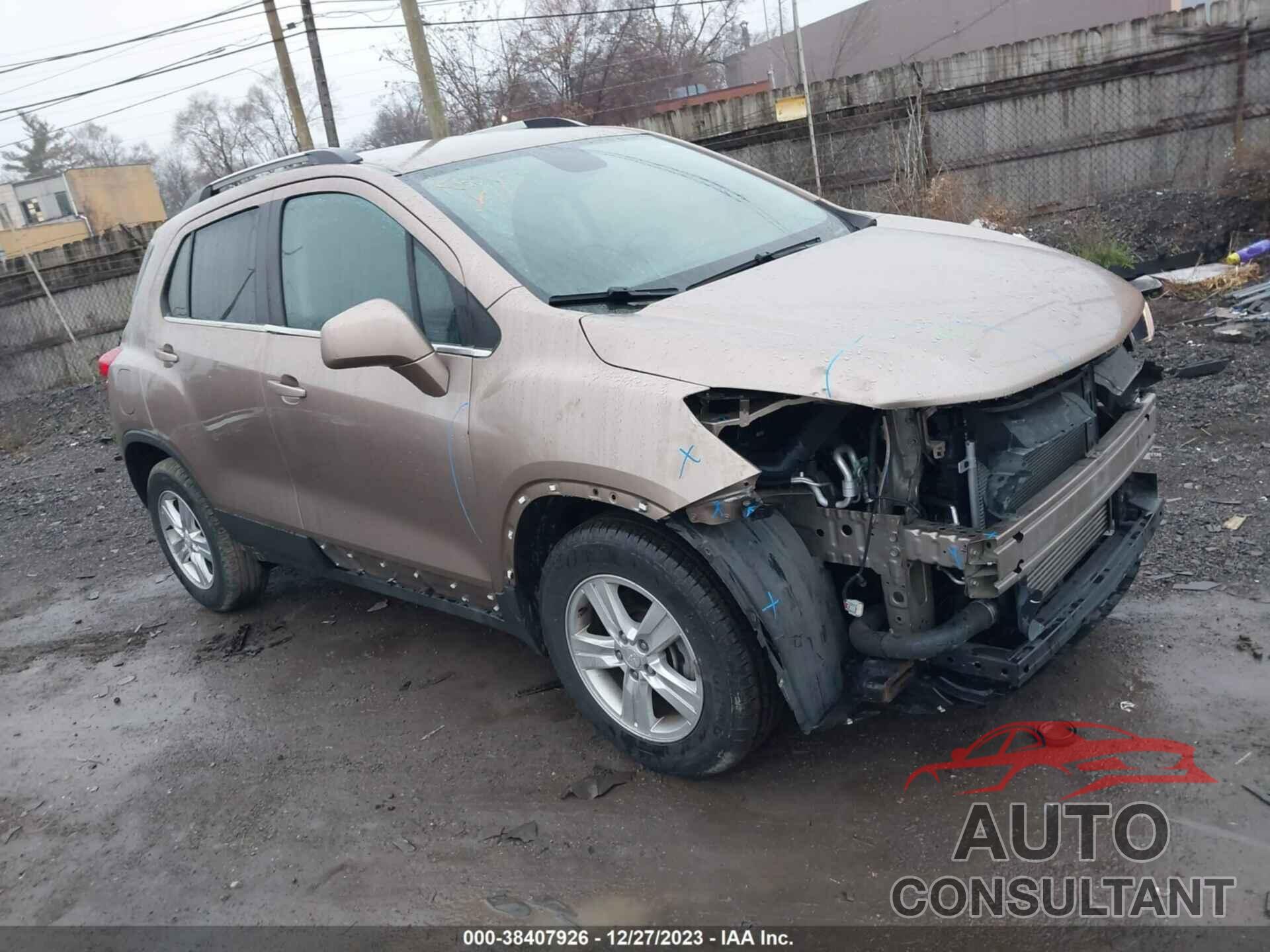 CHEVROLET TRAX 2018 - 3GNCJLSB2JL316683