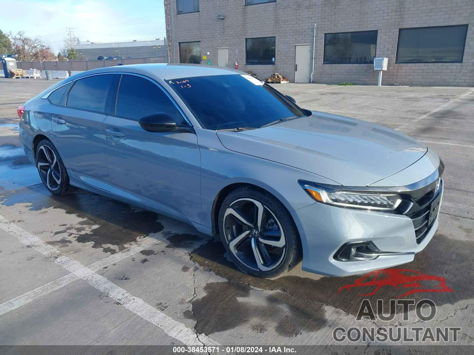 HONDA ACCORD 2021 - 1HGCV1F37MA010628